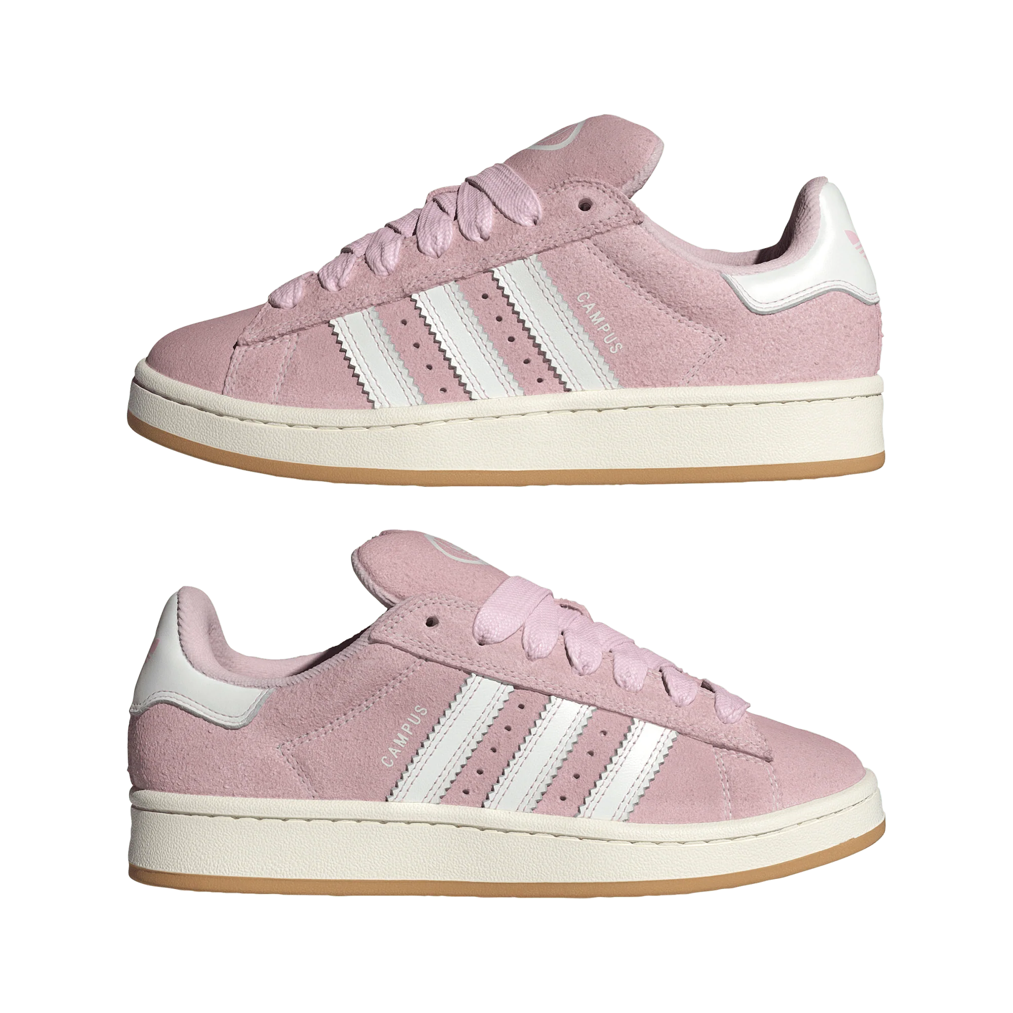 adidas Campus 00s Camp Core White Clear Pink (Women's) - Image 2