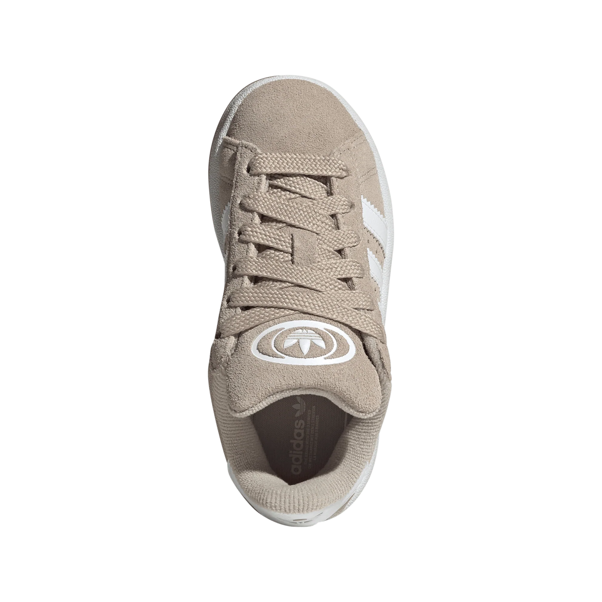 adidas Campus 00s Camp Wonder Beige Cloud White Gum (PS) - Image 3