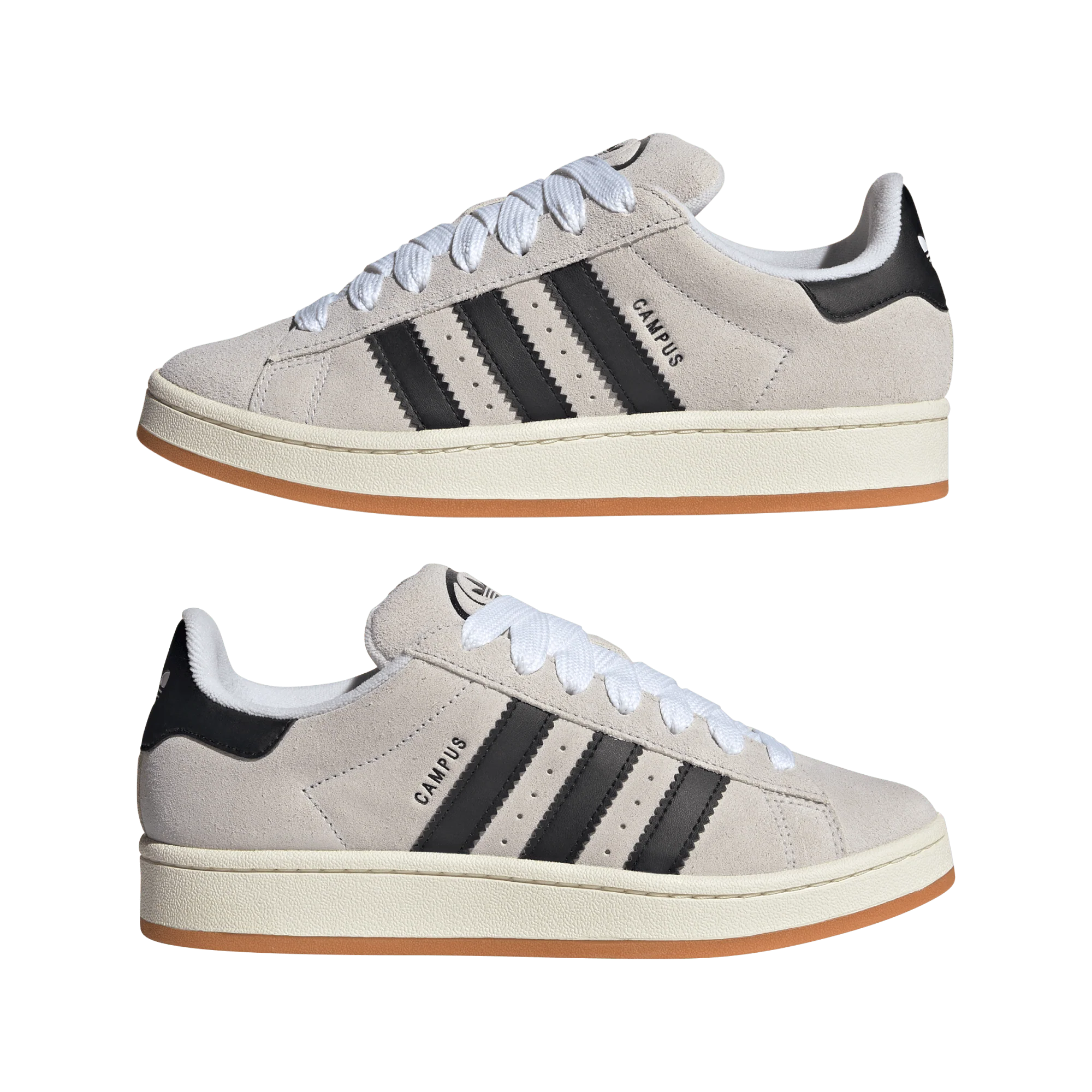 adidas Campus 00s Crystal White Core Black (Women's) - Image 2