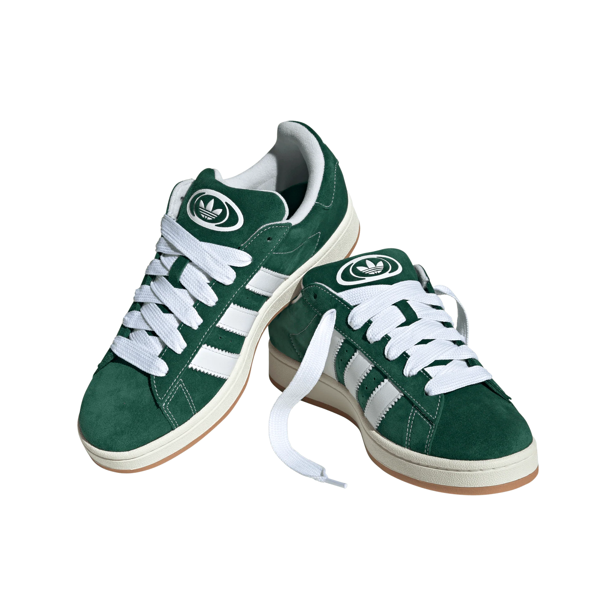 adidas Campus 00s Dark Green Cloud White - Image 4