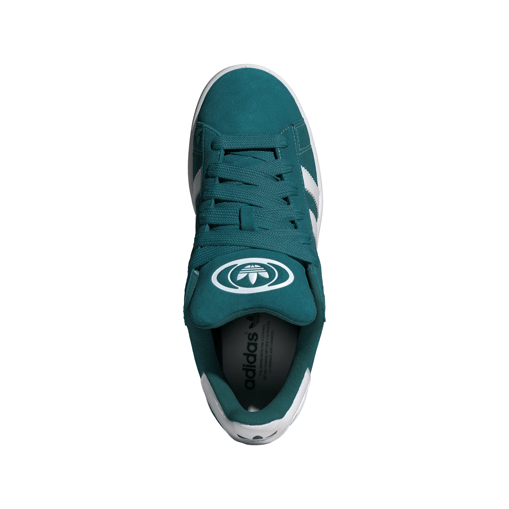 adidas Campus 00s Legacy Teal Cloud White Gum - Image 2
