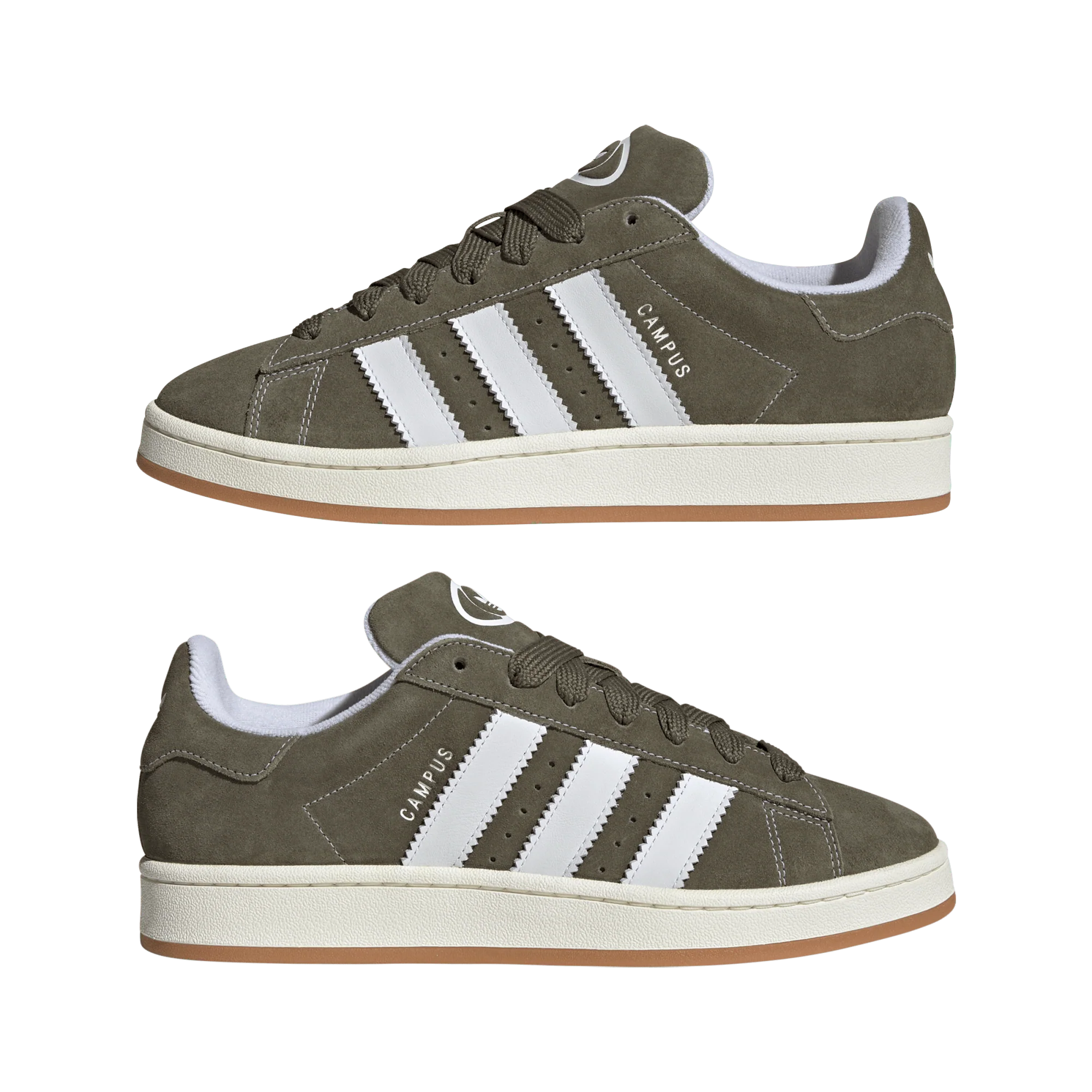 adidas Campus 00s Olive Strata White Gum - Image 2