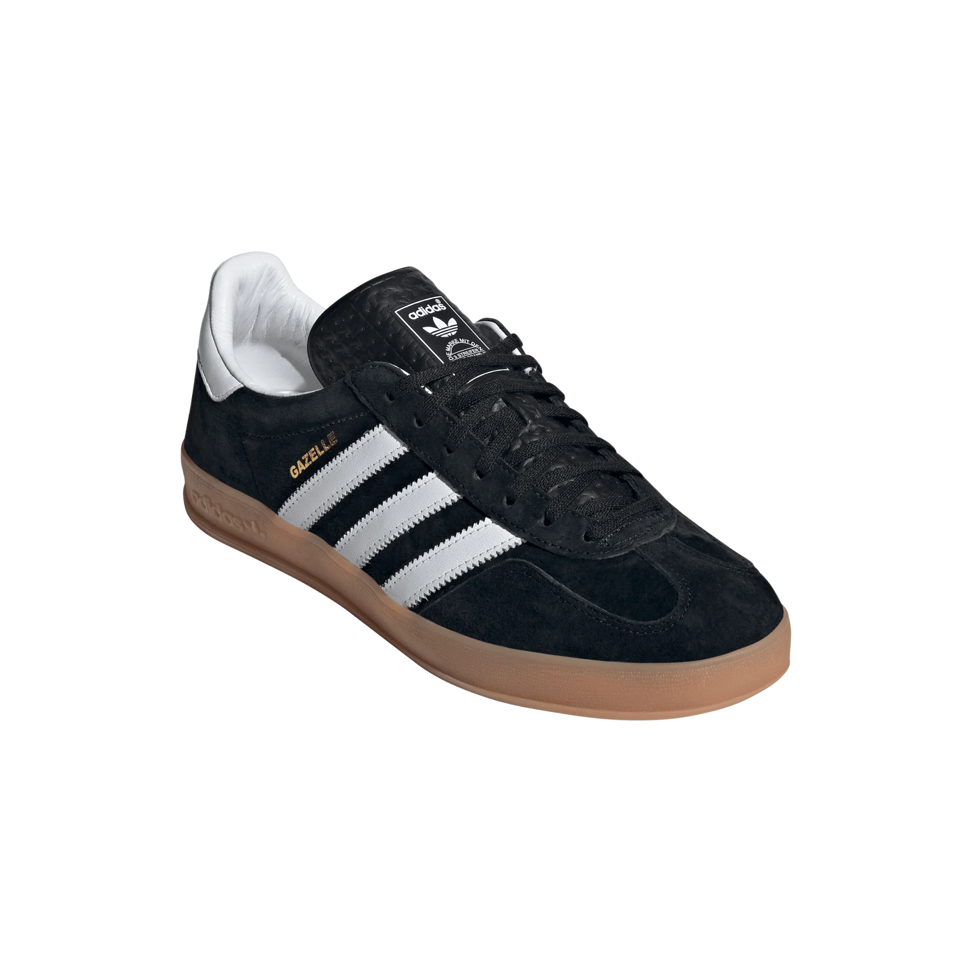 adidas Gazelle Black White Gum - Image 4