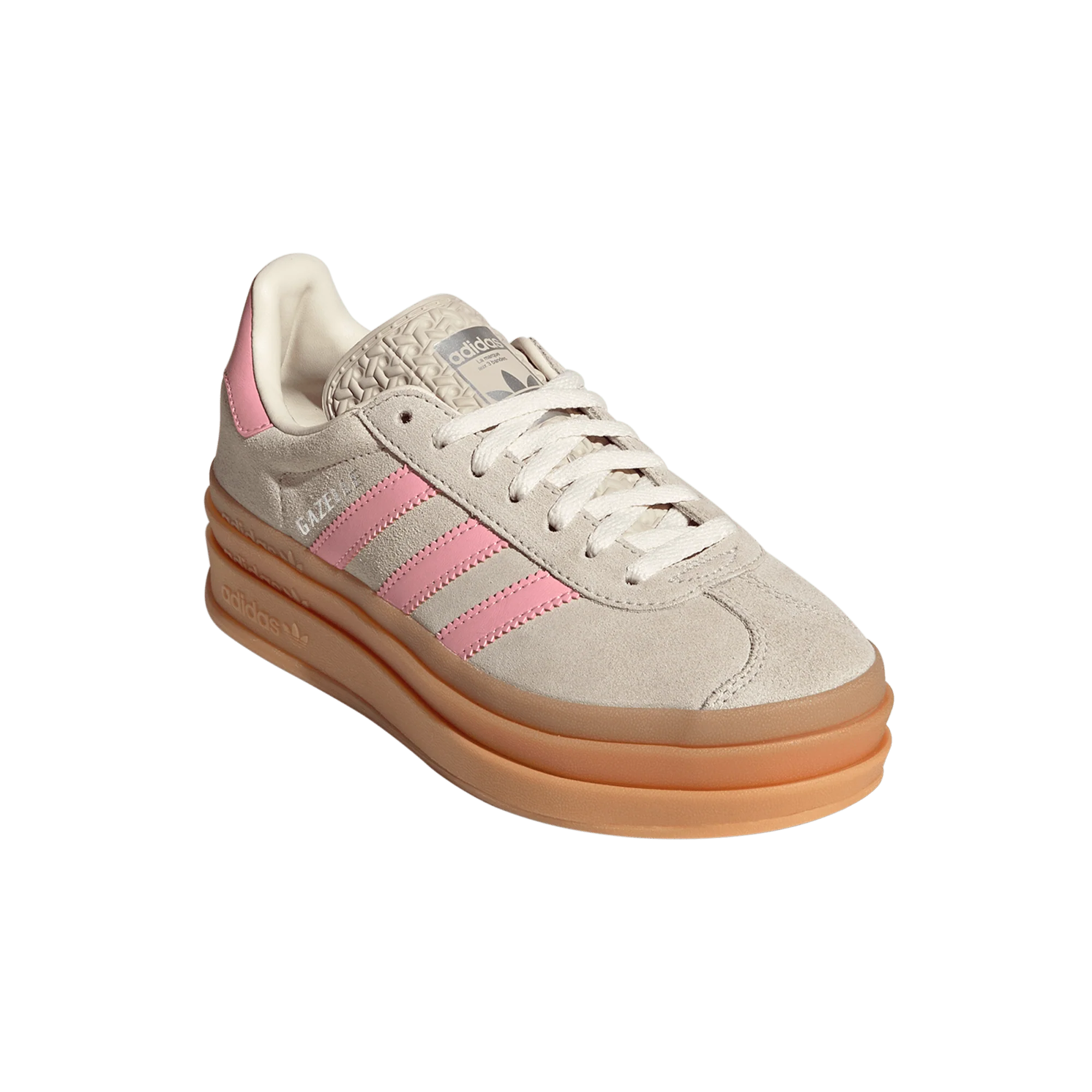 adidas Gazelle Bold Beige Semi Pink Spark (GS) - Image 4