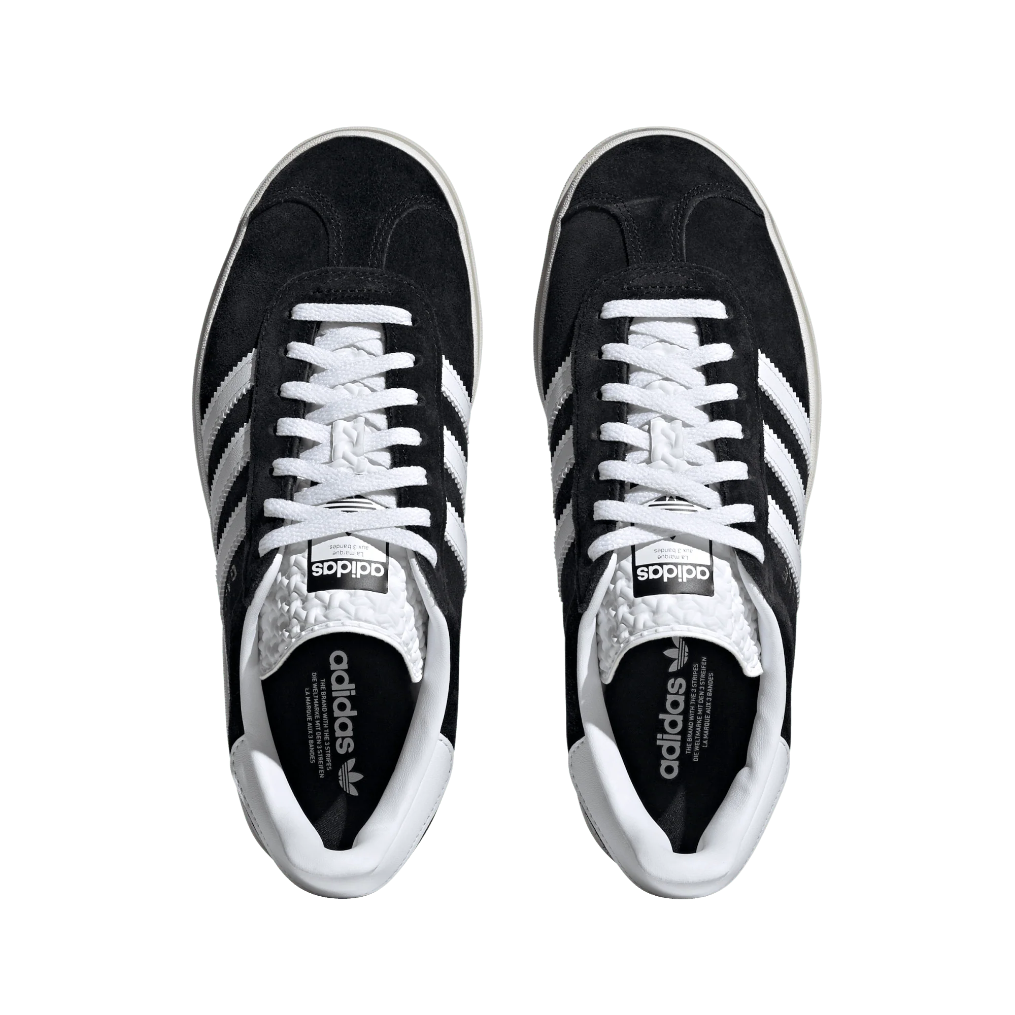adidas Gazelle Bold Core Black White (Women's) - Image 3