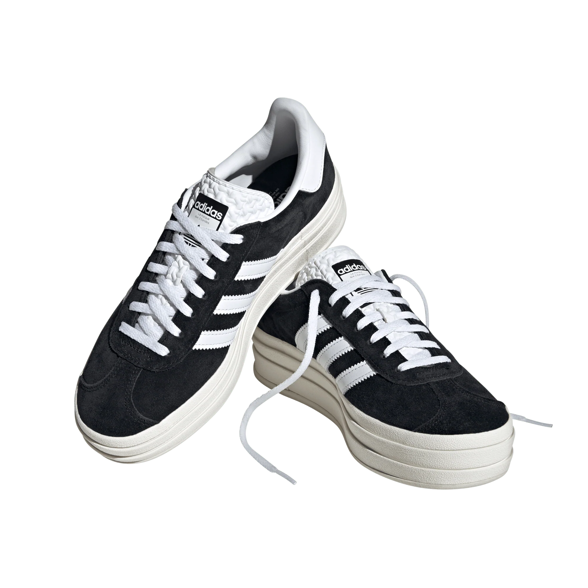 adidas Gazelle Bold Core Black White (Women's) - Image 4