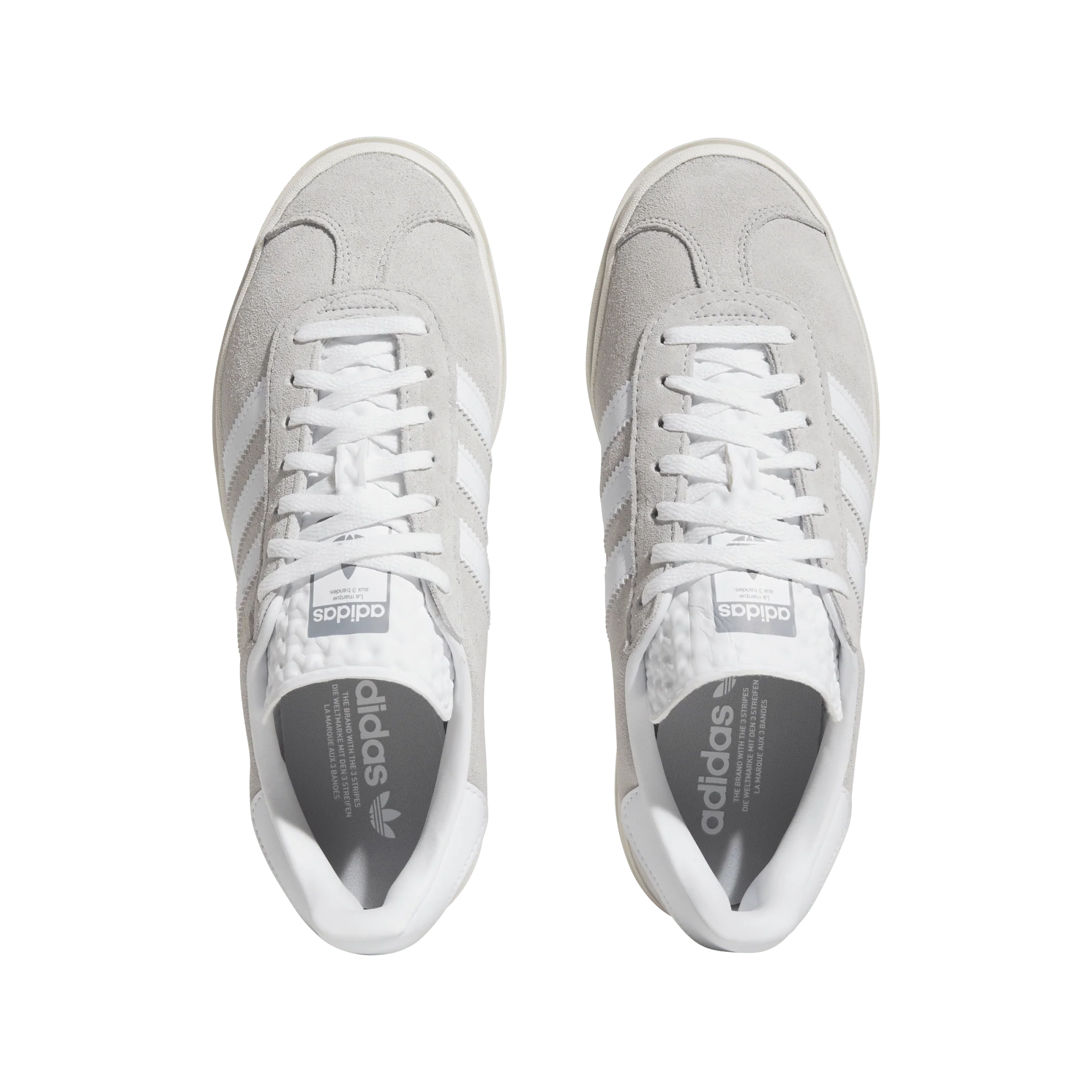 adidas Gazelle Bold Grey White (Women's) - Image 3
