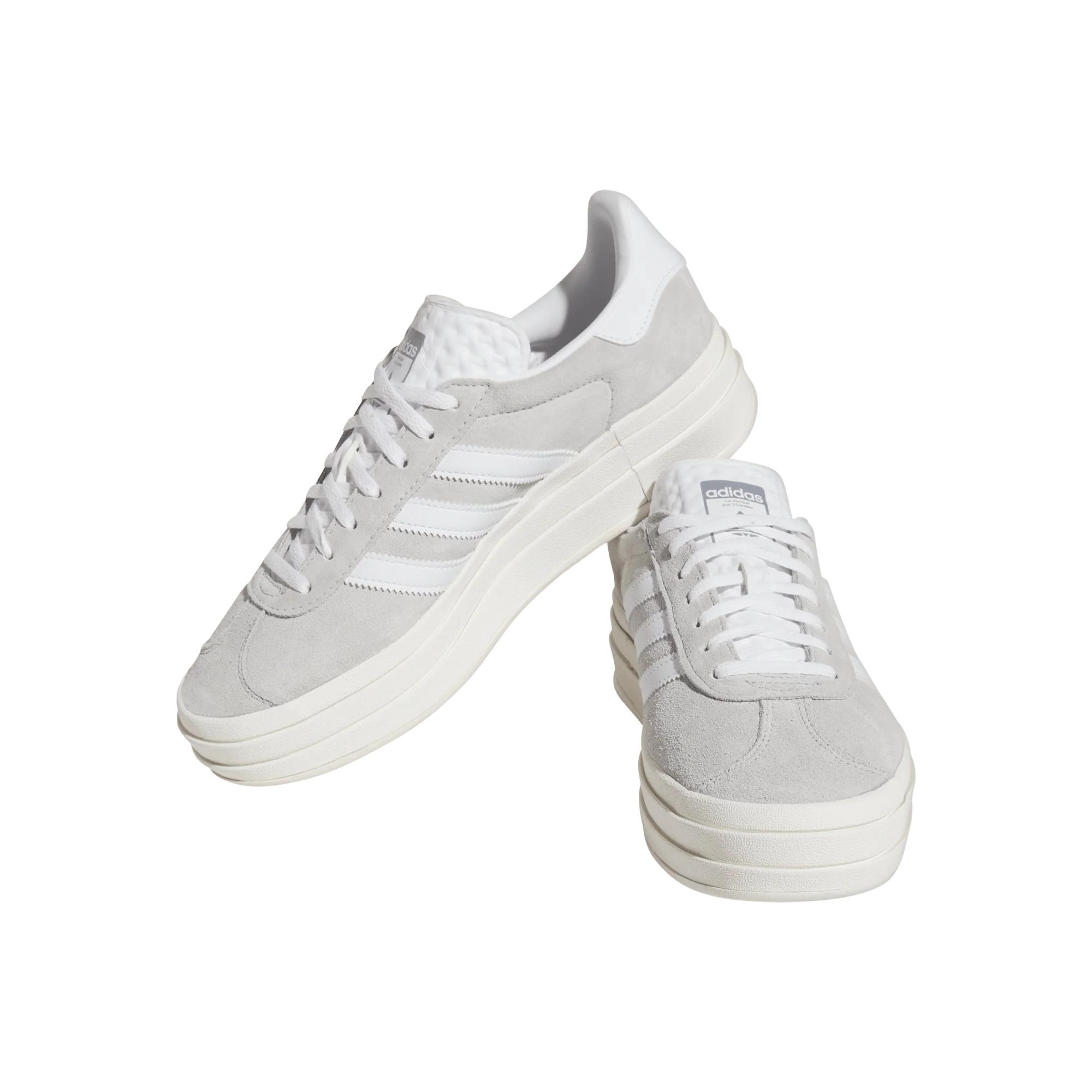 adidas Gazelle Bold Grey White (Women's) - Image 4