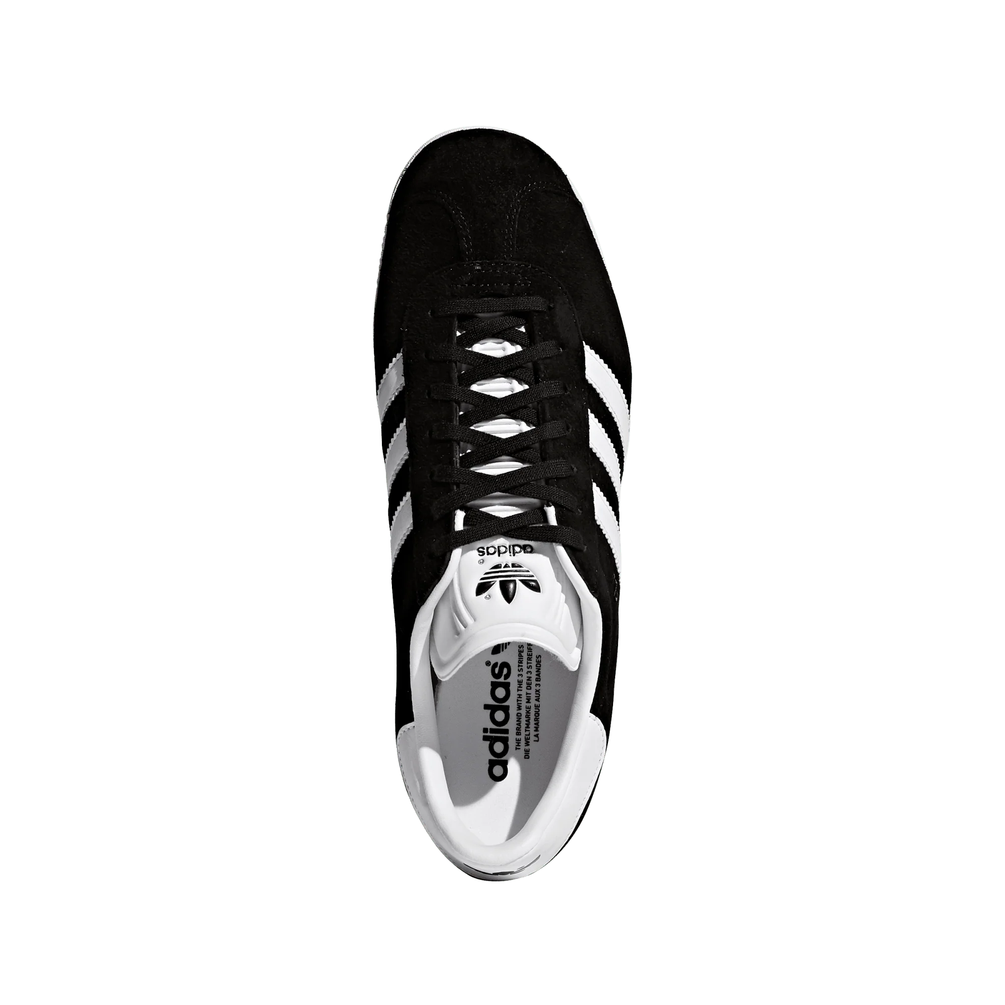 adidas Gazelle Core Black Cloud White Gold - Image 3