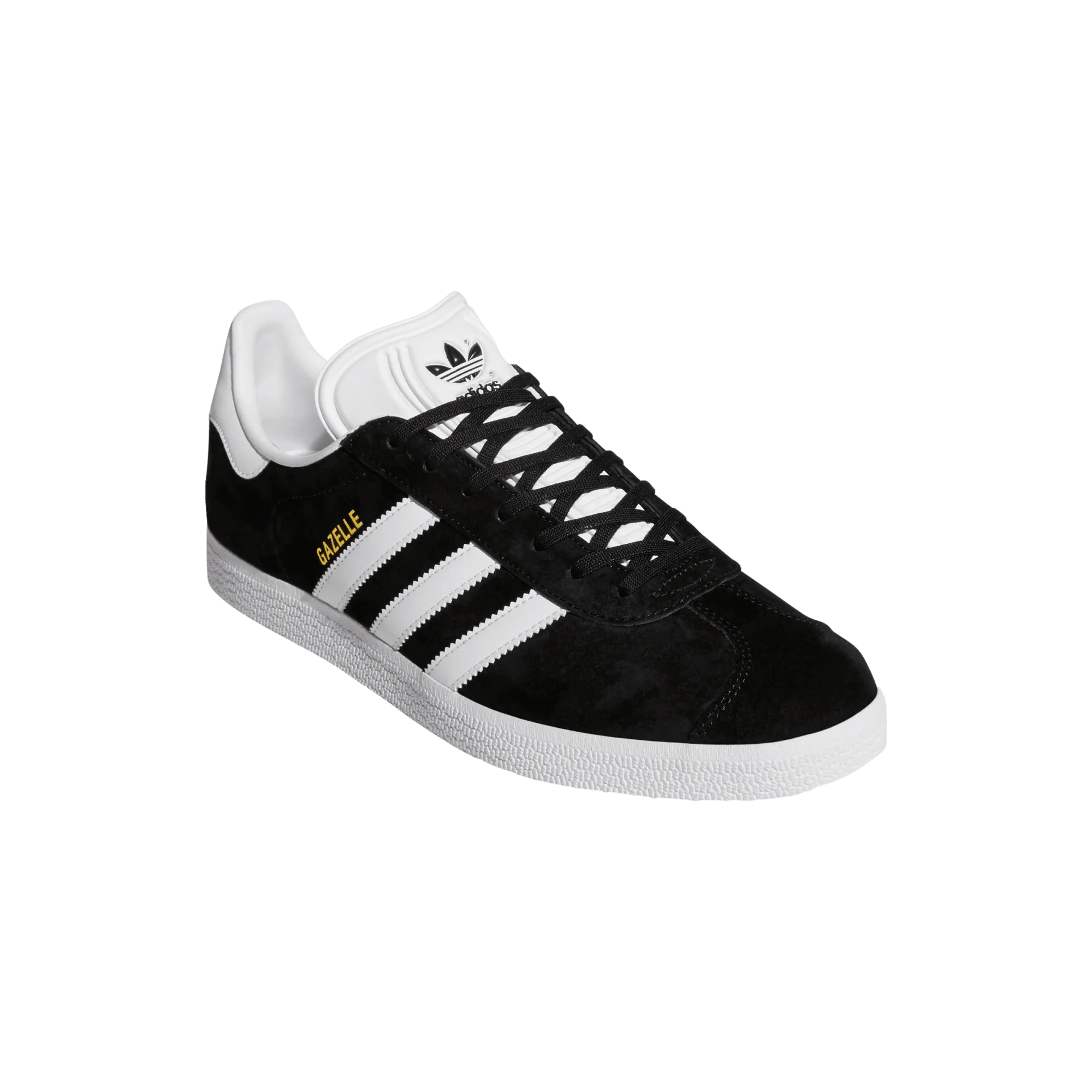adidas Gazelle Core Black Cloud White Gold - Image 4
