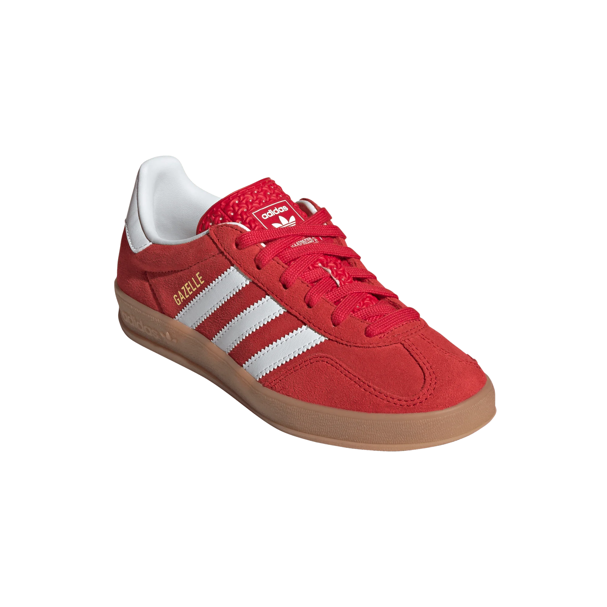 adidas Gazelle Indoor Better Scarlet Cloud White Gum (GS) - Image 4