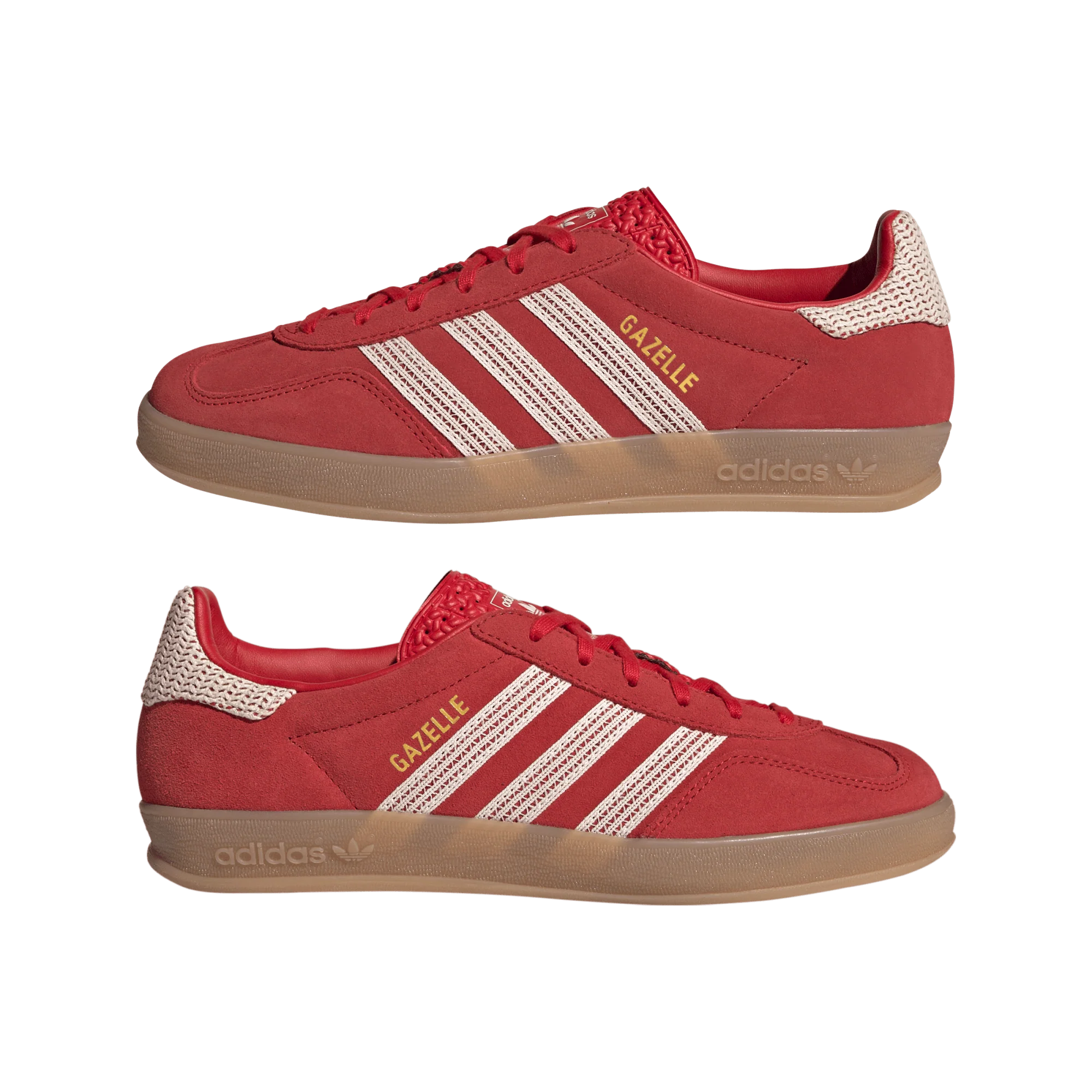 adidas Gazelle Indoor Better Scarlet Wonder White Gum (Women's) - Image 2