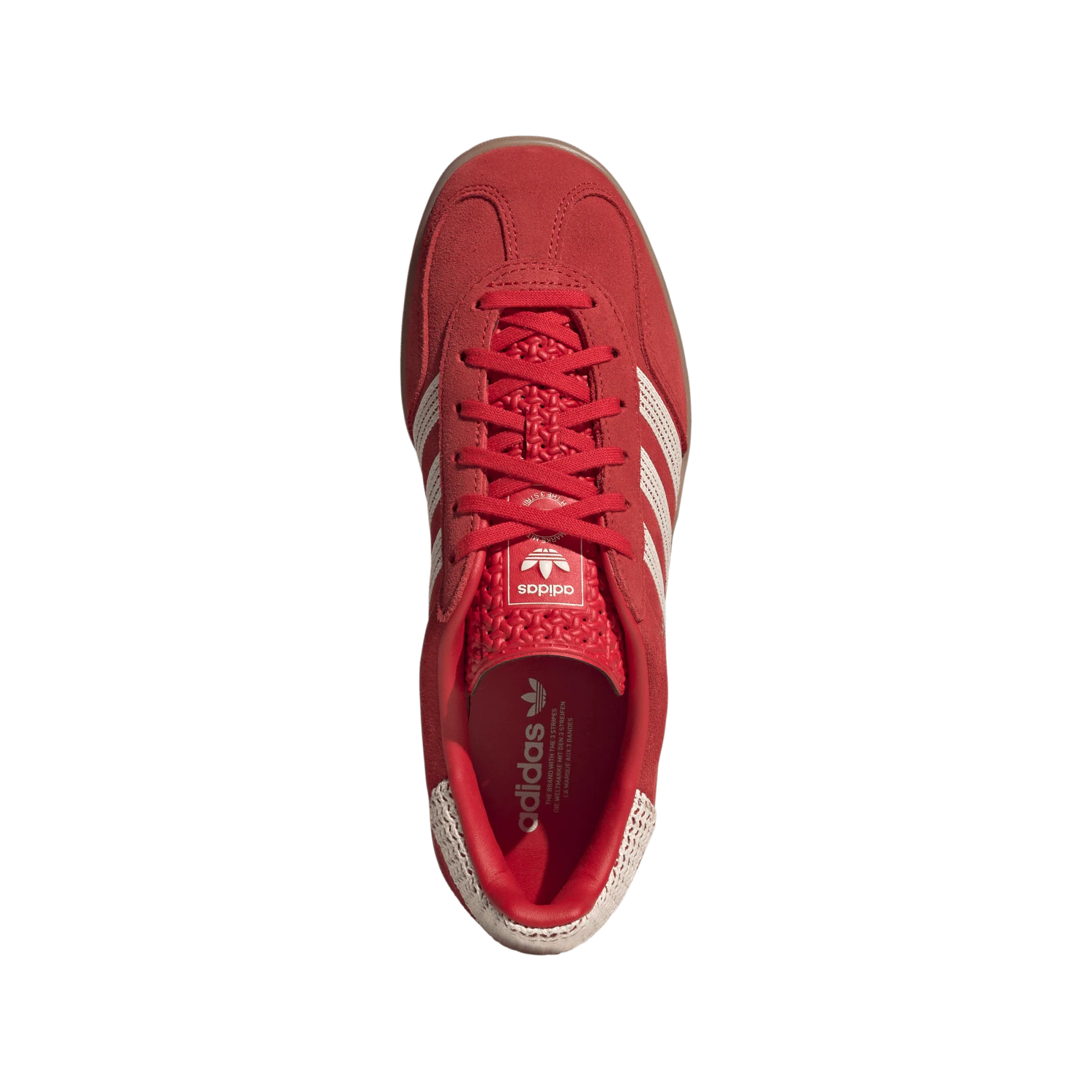 adidas Gazelle Indoor Better Scarlet Wonder White Gum (Women's) - Image 3