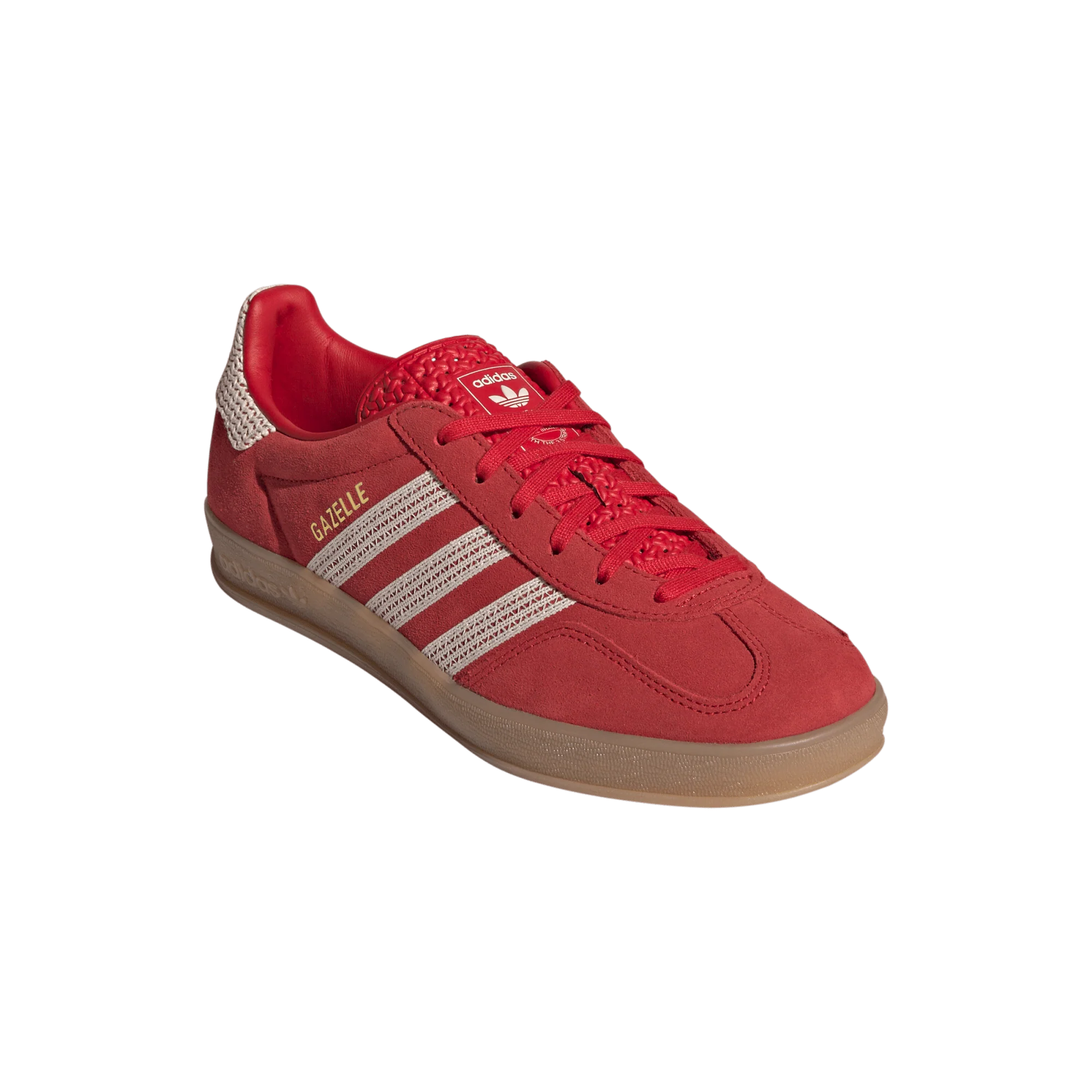 adidas Gazelle Indoor Better Scarlet Wonder White Gum (Women's) - Image 4