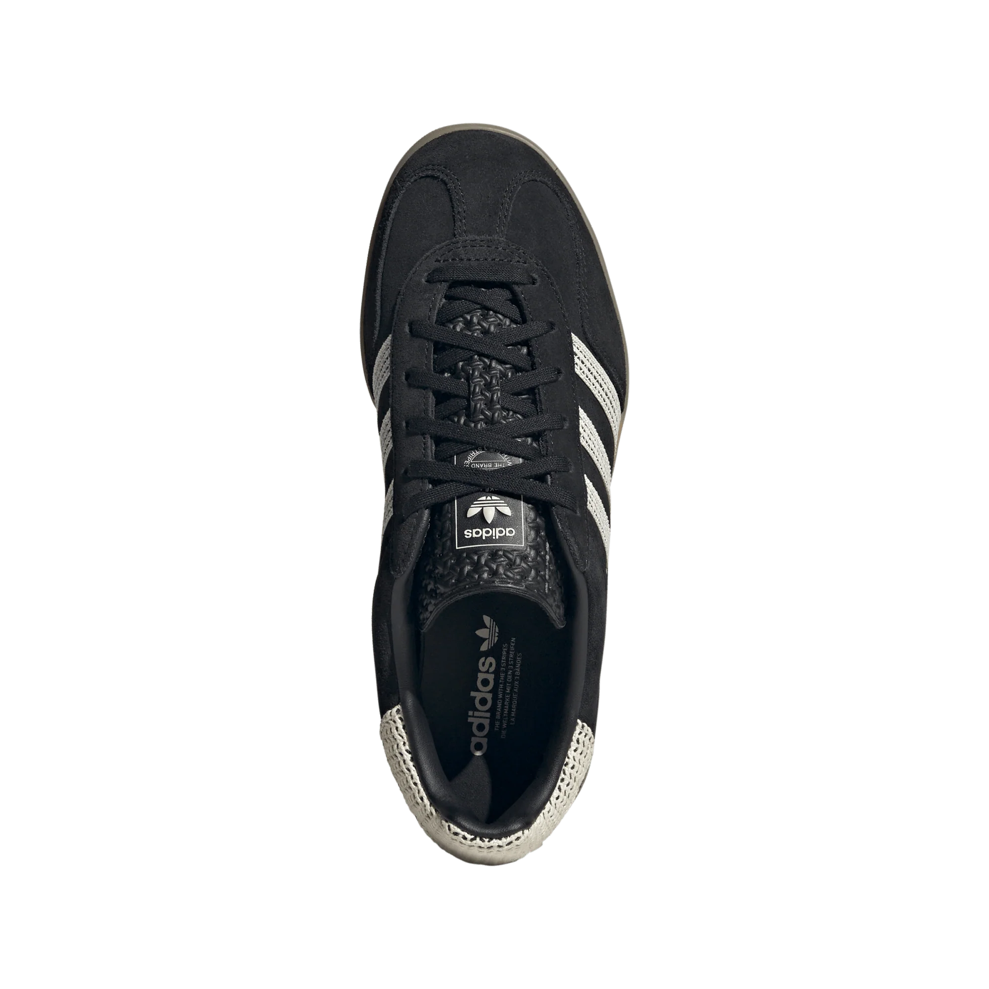 adidas Gazelle Indoor Core Black Wonder White (Women's) - Image 3