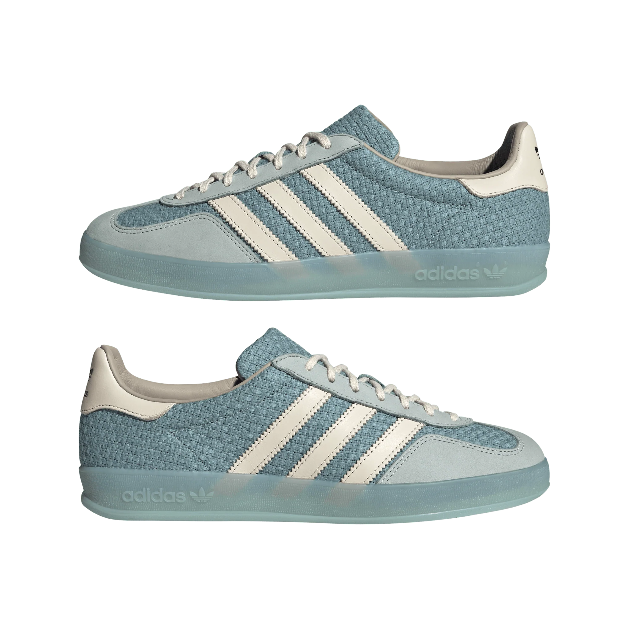 Adidas Gazelle Indoor 'Cotton Weave Pack - Light Blue' - Image 2