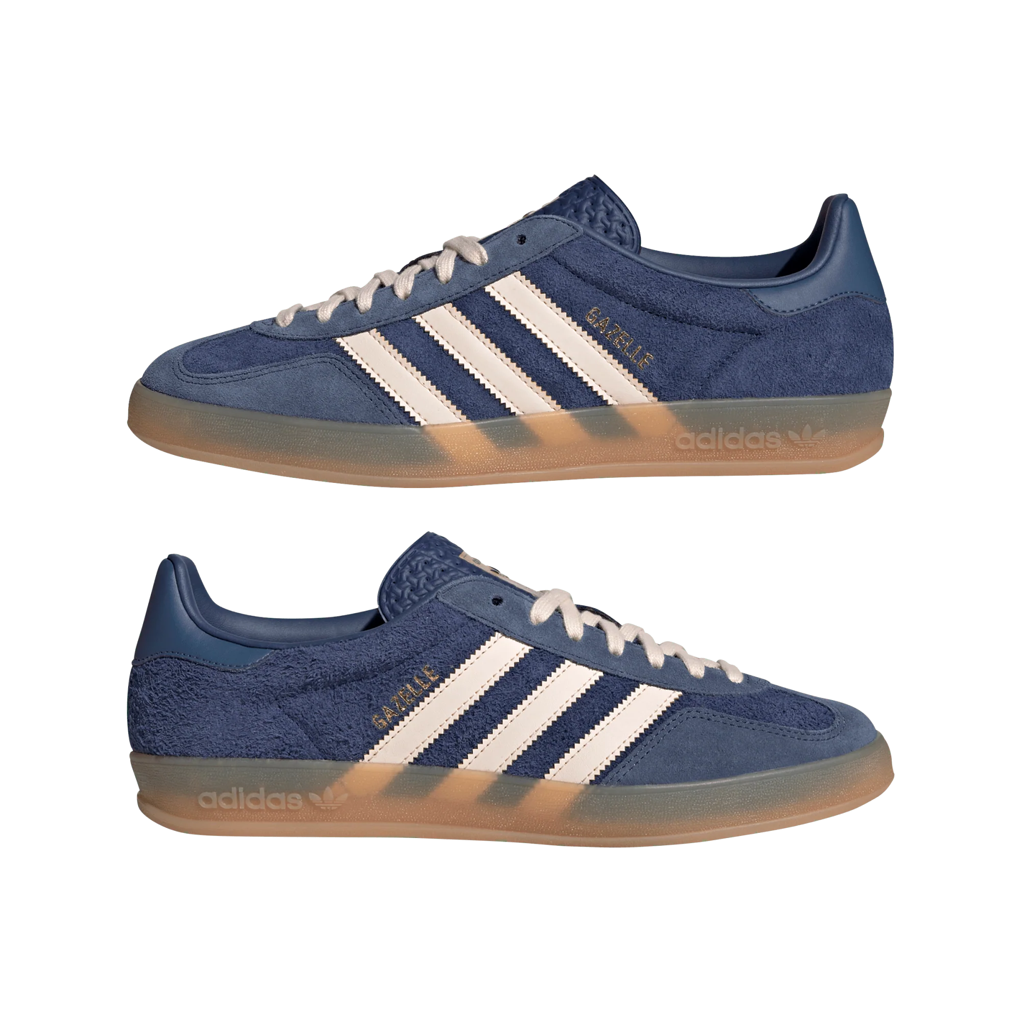adidas Gazelle Indoor Dark Blue Bliss Orange - Image 2