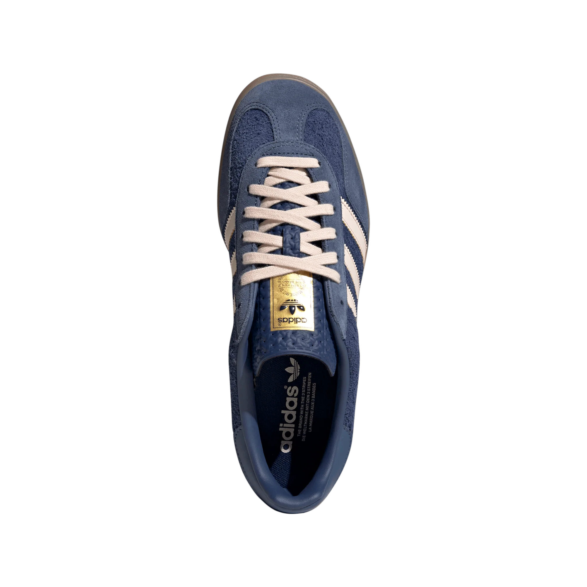 adidas Gazelle Indoor Dark Blue Bliss Orange - Image 3