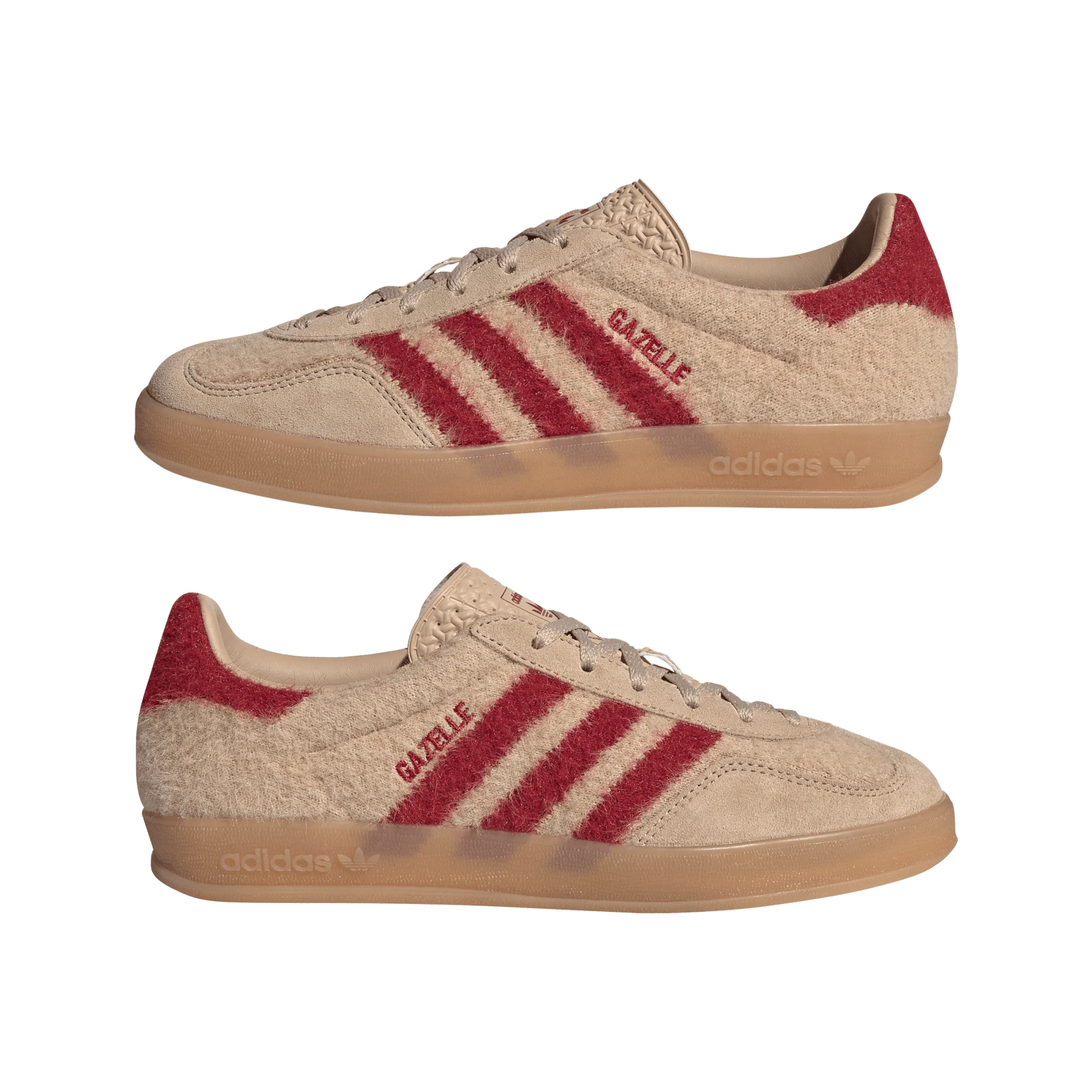 adidas Gazelle Indoor Magic Beige Victory Red (Women's) - Image 2