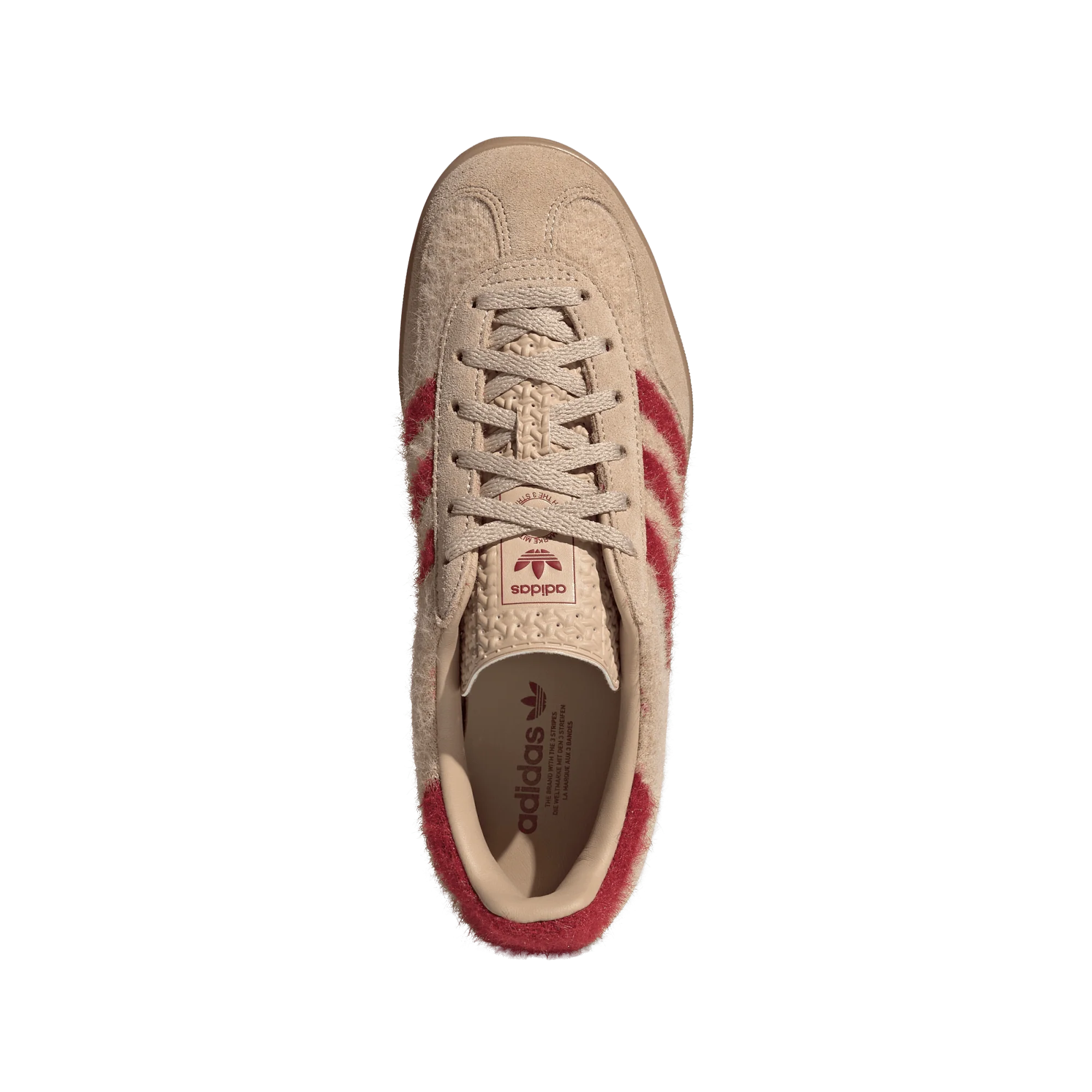 adidas Gazelle Indoor Magic Beige Victory Red (Women's) - Image 3