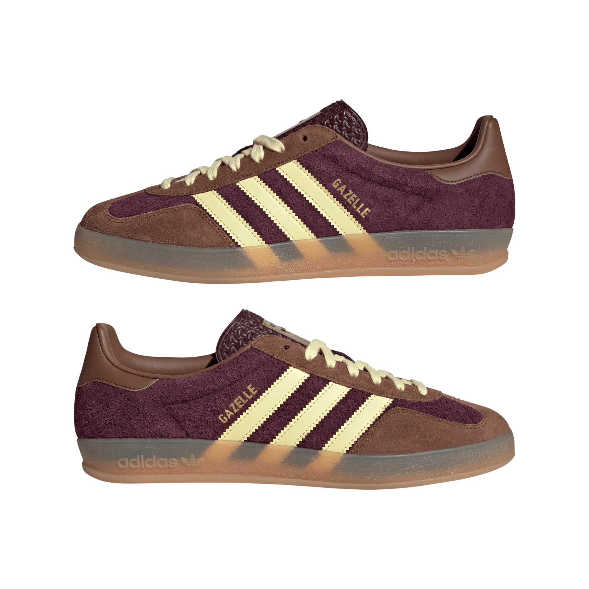 adidas Gazelle Indoor Maroon Almost Yellow - Image 2