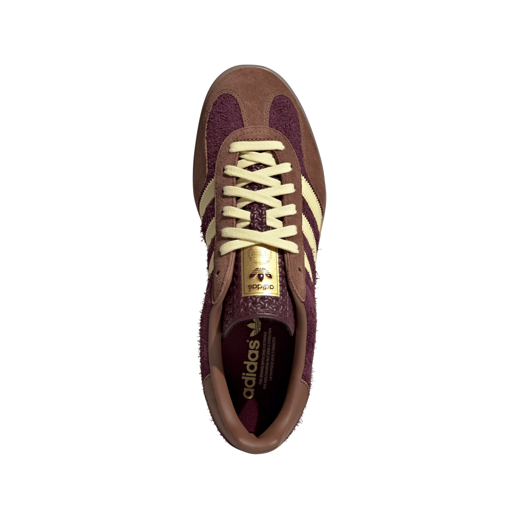 adidas Gazelle Indoor Maroon Almost Yellow - Image 3