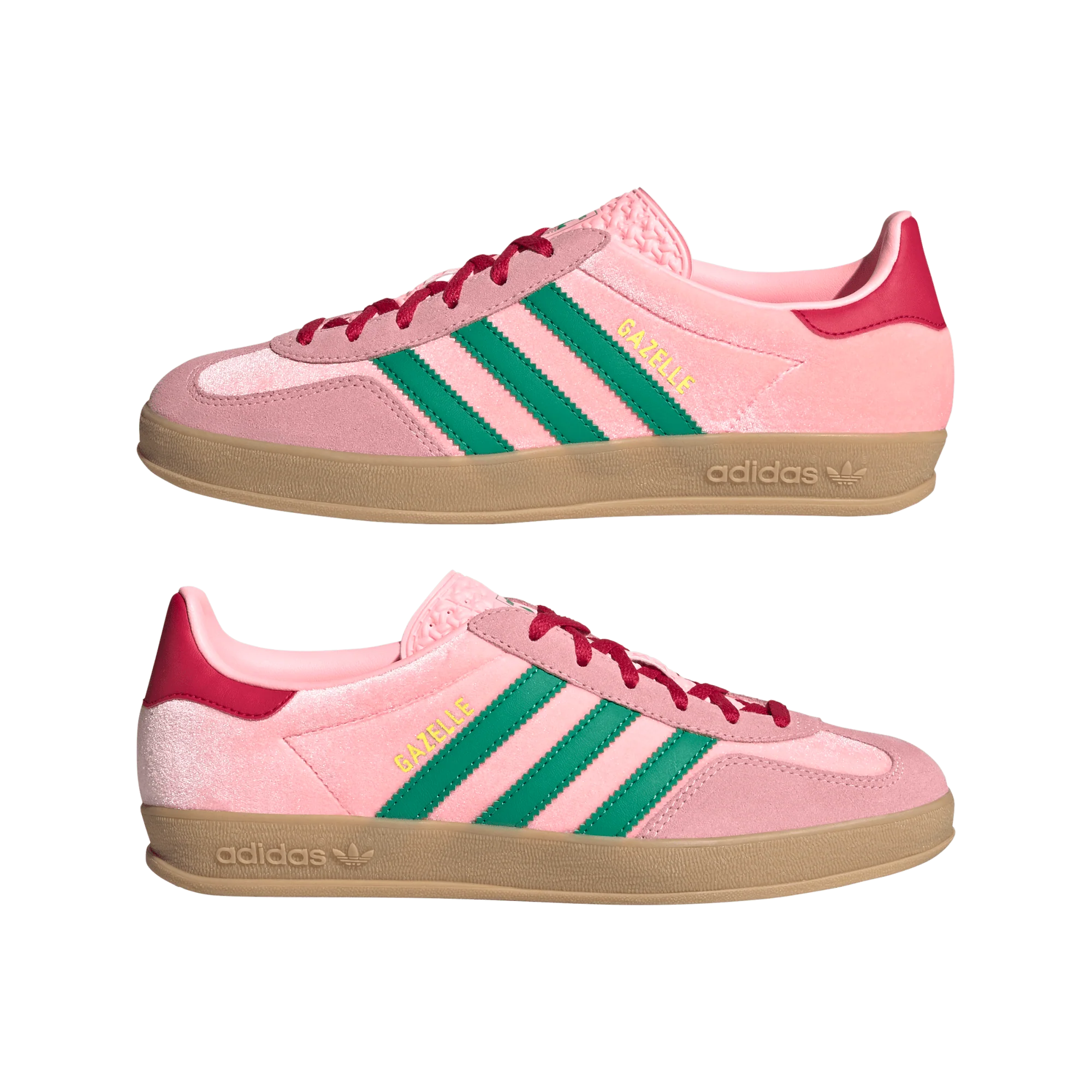 adidas Gazelle Indoor Pink Velvet (Women's) - Image 2