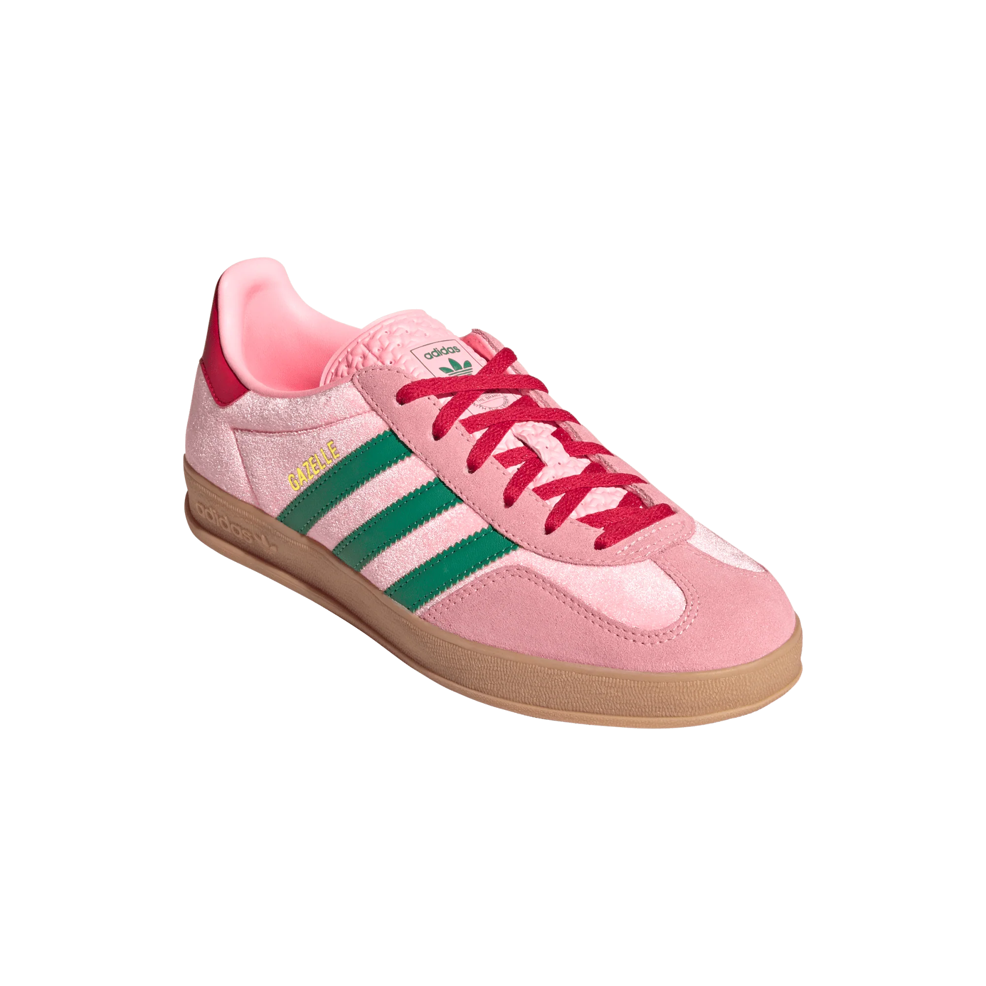 adidas Gazelle Indoor Pink Velvet (Women's) - Image 4