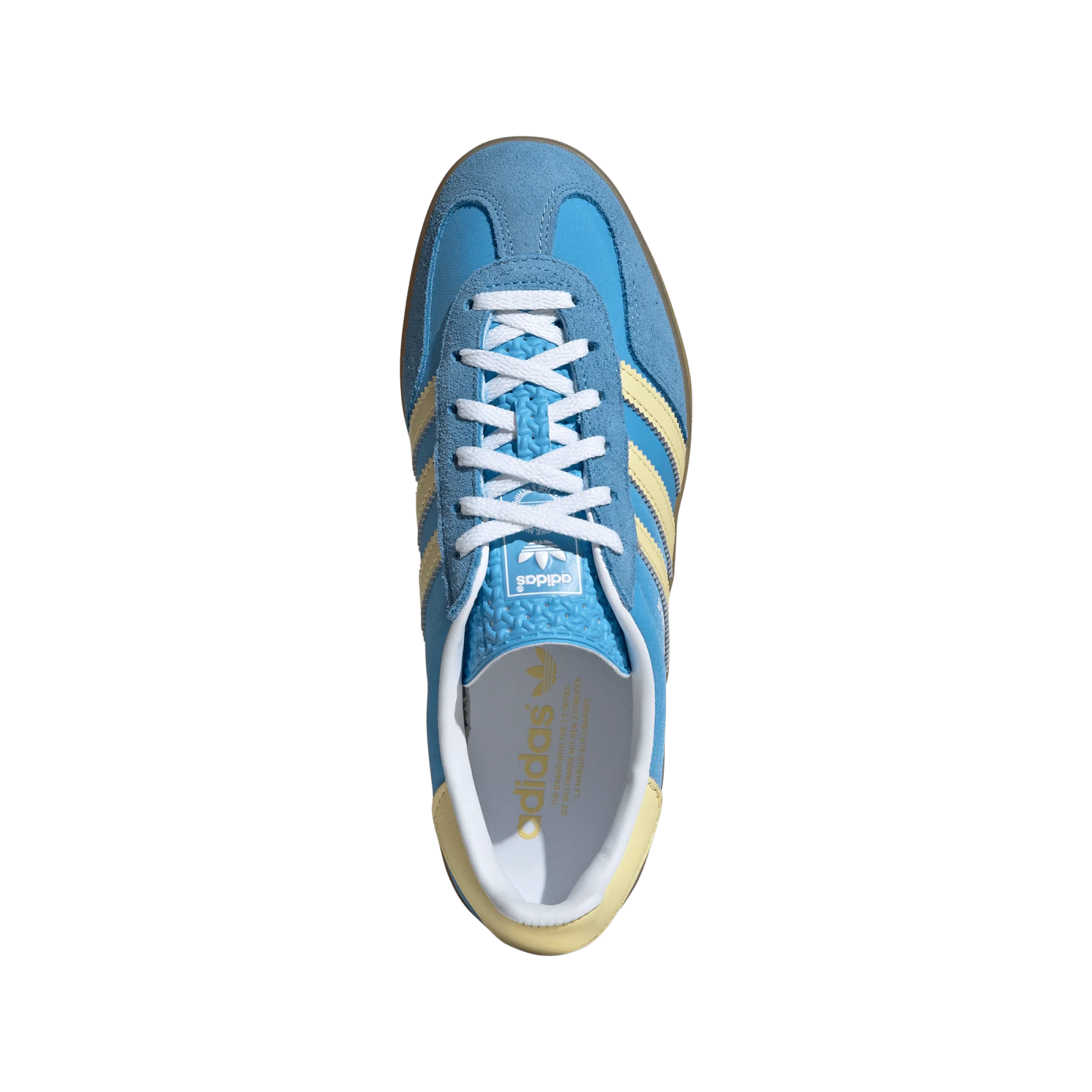 adidas Gazelle Indoor Semi Blue Burst Almost Yellow (Women's) - Image 3