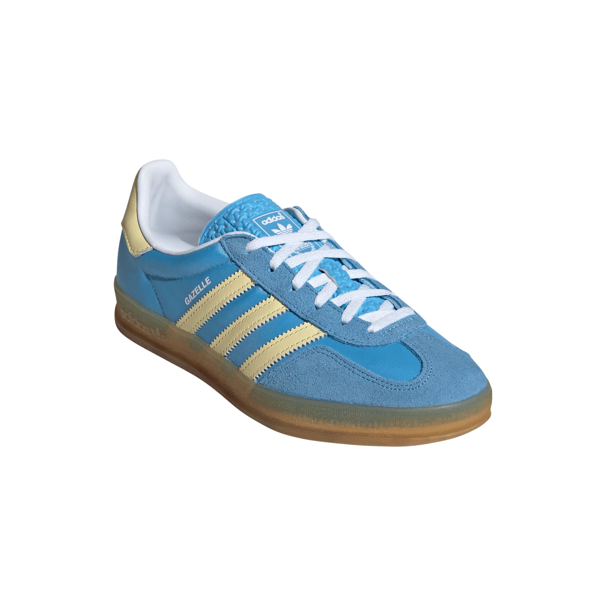 adidas Gazelle Indoor Semi Blue Burst Almost Yellow (Women's) - Image 4