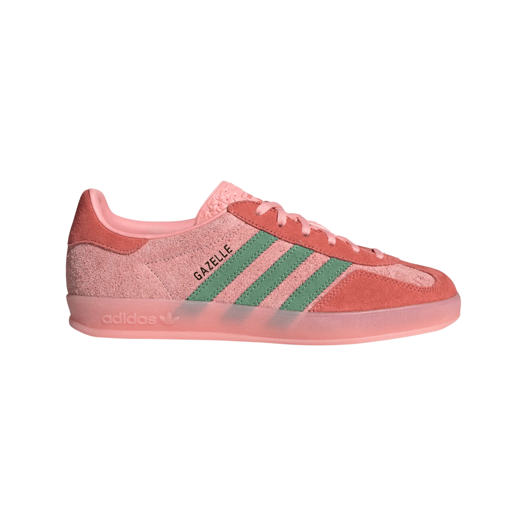 adidas Gazelle Indoor Semi Pink Spark Preloved Scarlet (Women's)