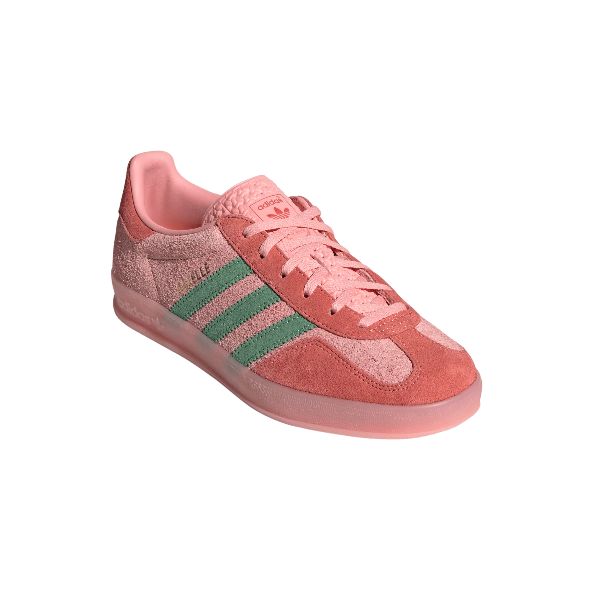 adidas Gazelle Indoor Semi Pink Spark Preloved Scarlet (Women's) - Image 4