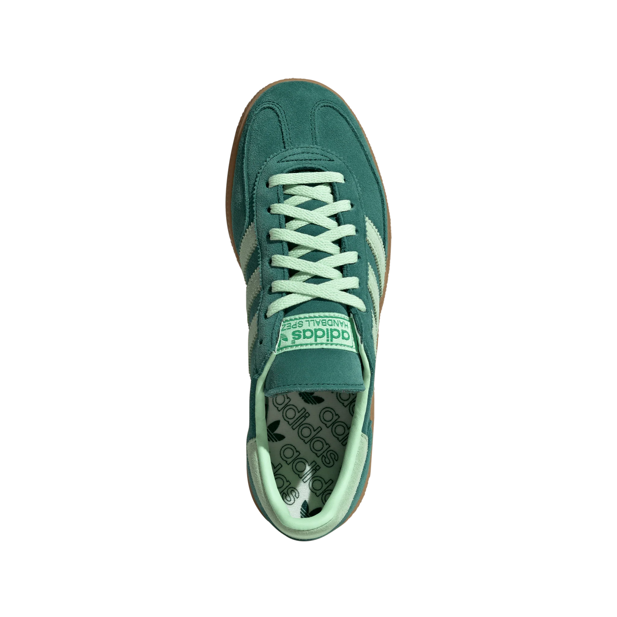 adidas Handball Spezial Collegiate Green Semi Green Spark (Women's) - Image 3