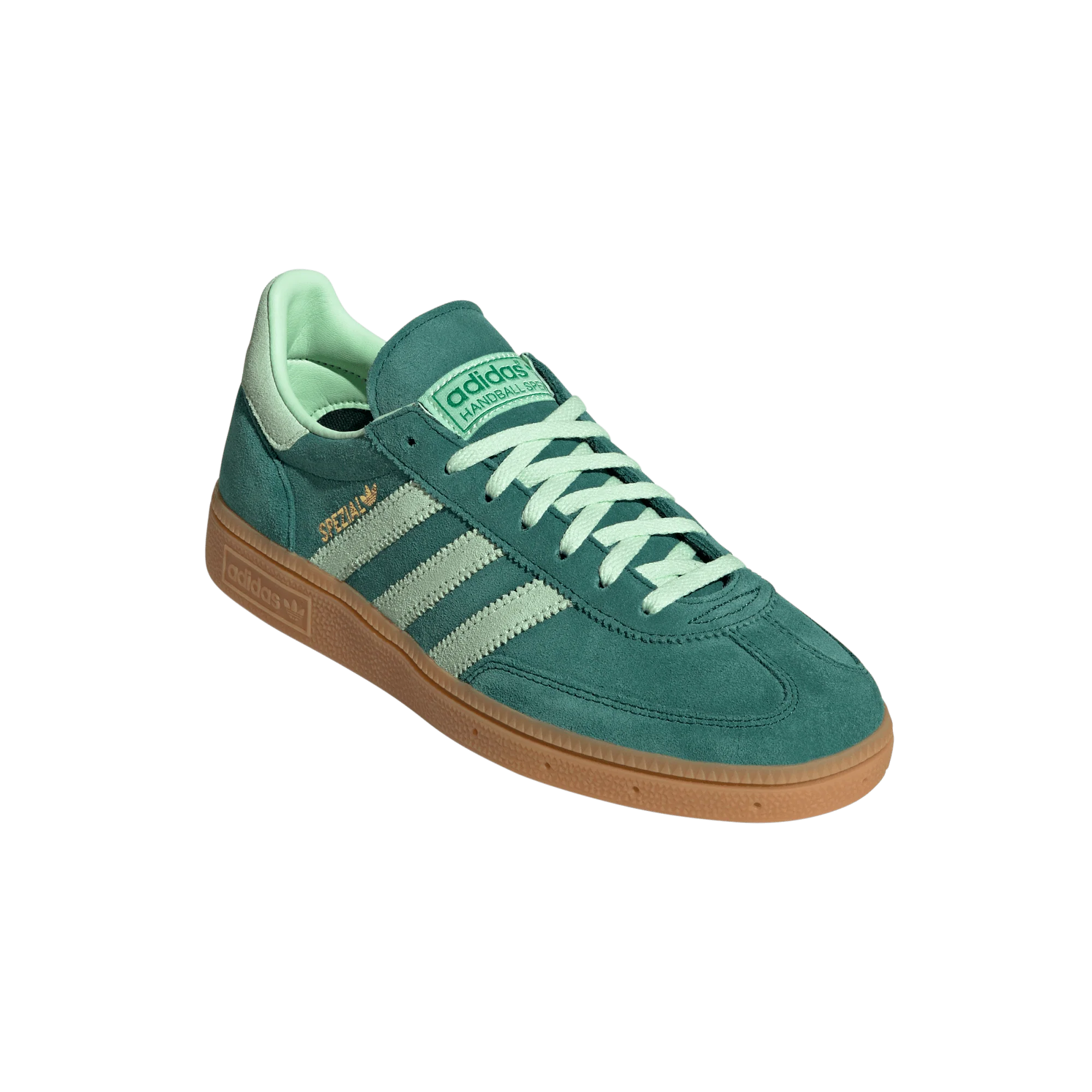 adidas Handball Spezial Collegiate Green Semi Green Spark (Women's) - Image 4