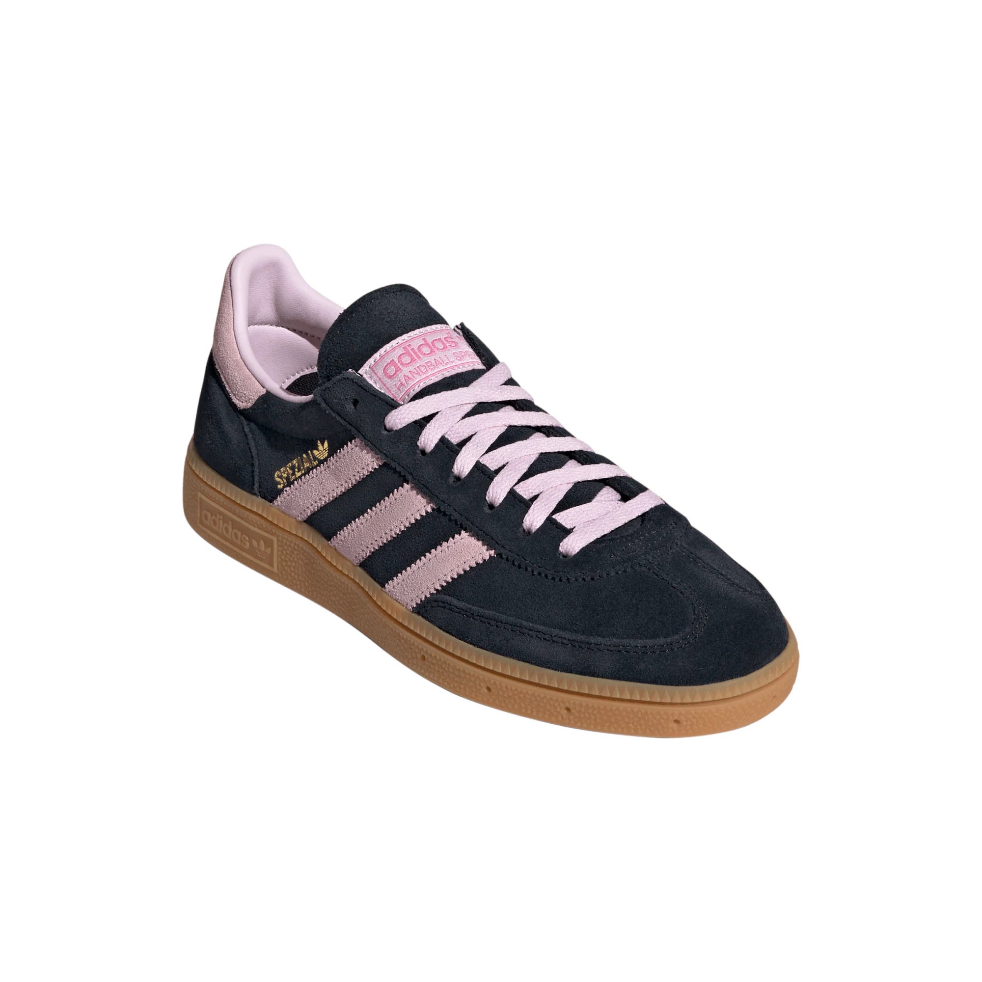 adidas Handball Spezial Core Black Clear Pink Gum (Women's) - Image 4