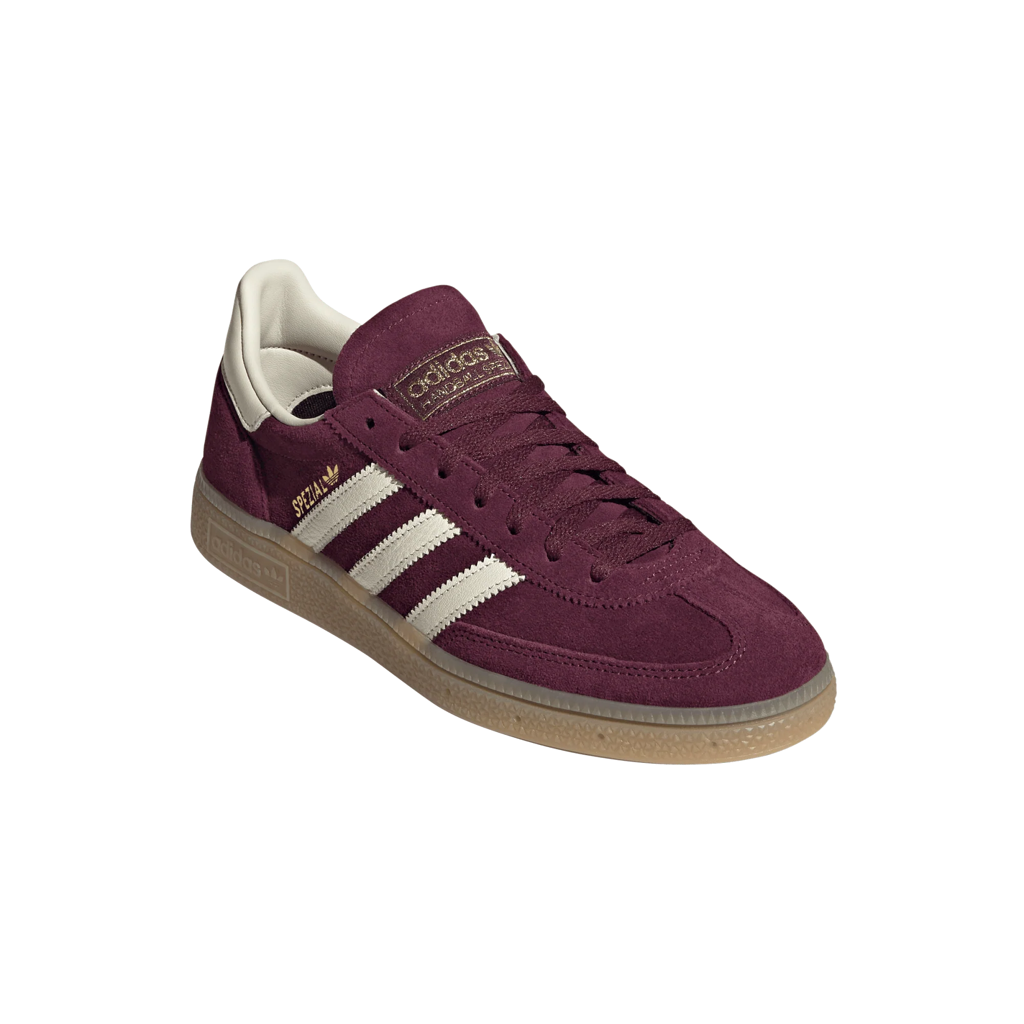 adidas Handball Spezial Maroon Cream White (Women's) - Image 4