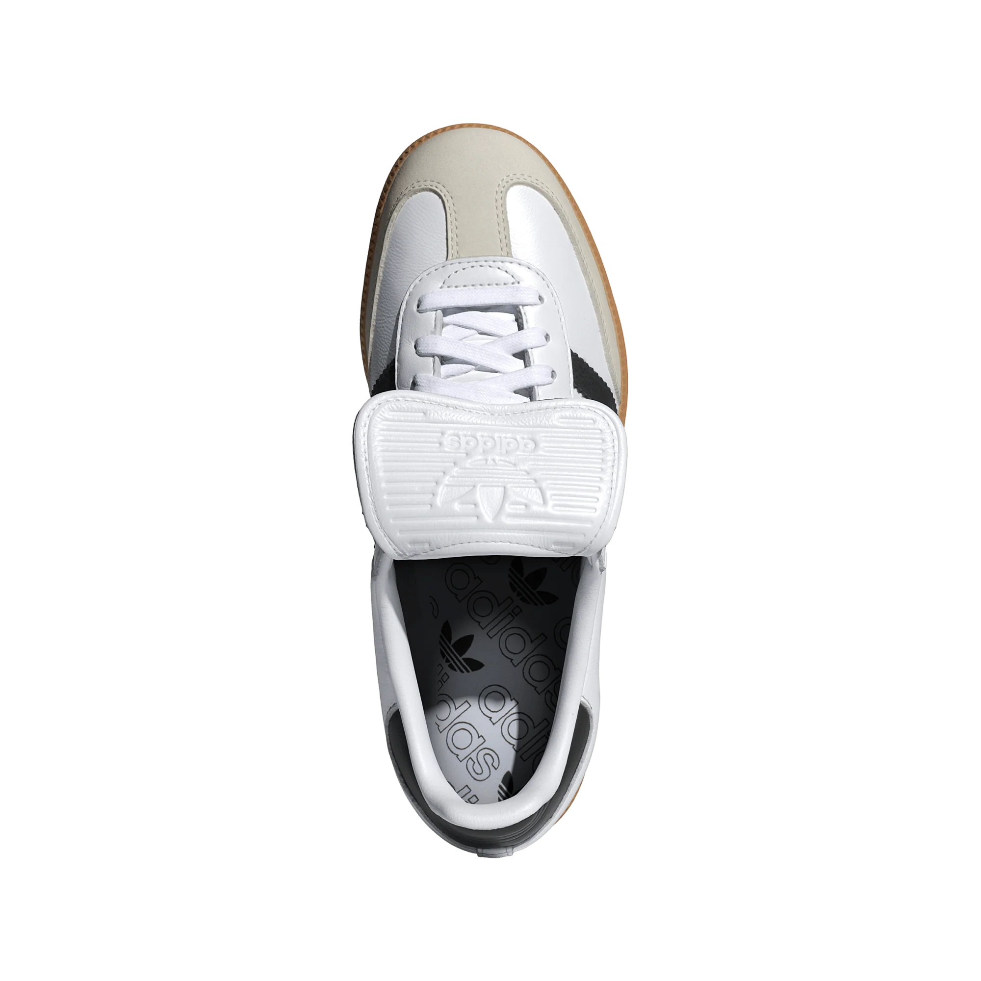 adidas Samba LT Cloud White Core Black Gum (Women's) - Image 3