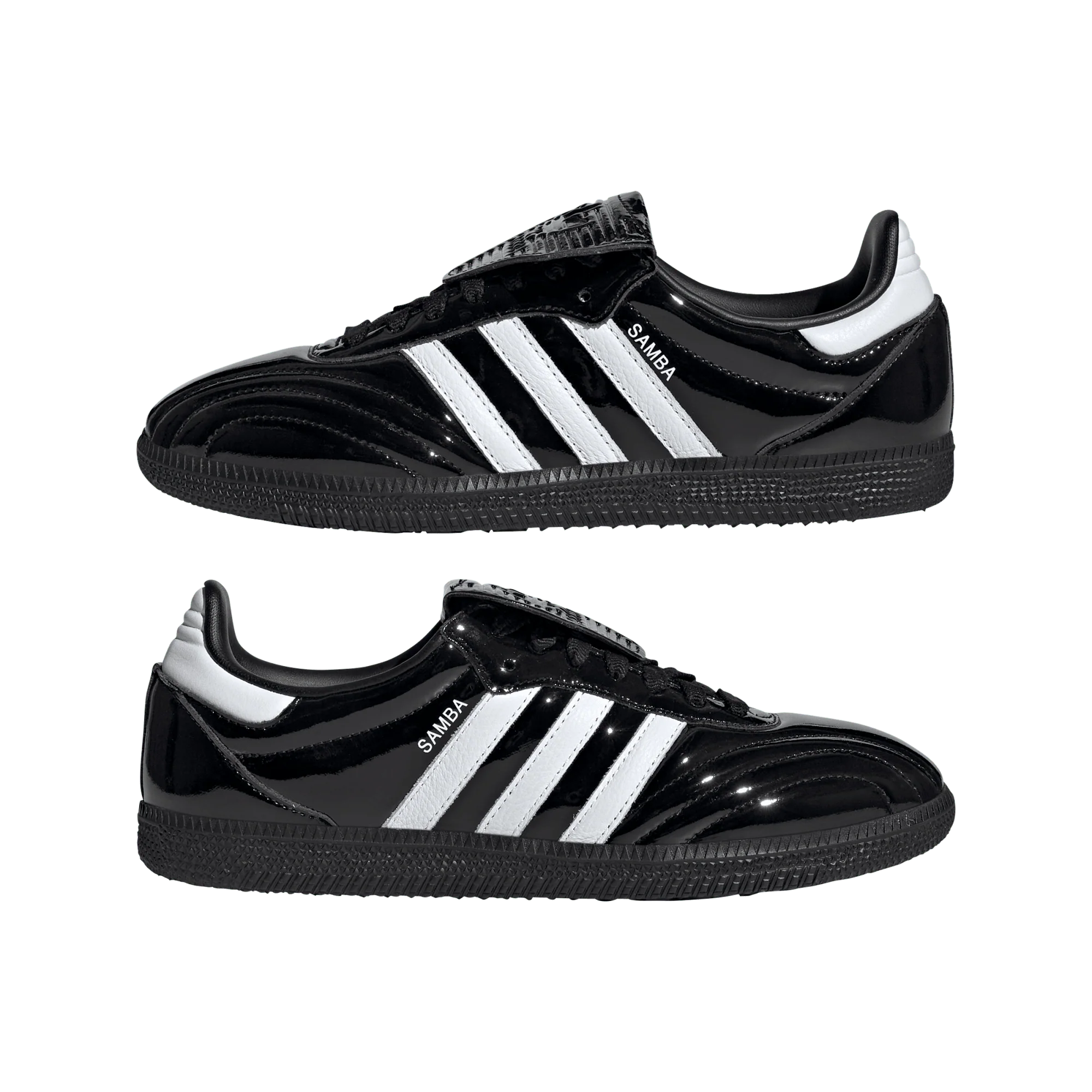 adidas Samba LT Core Black Patent Leather (Women's) - Image 2