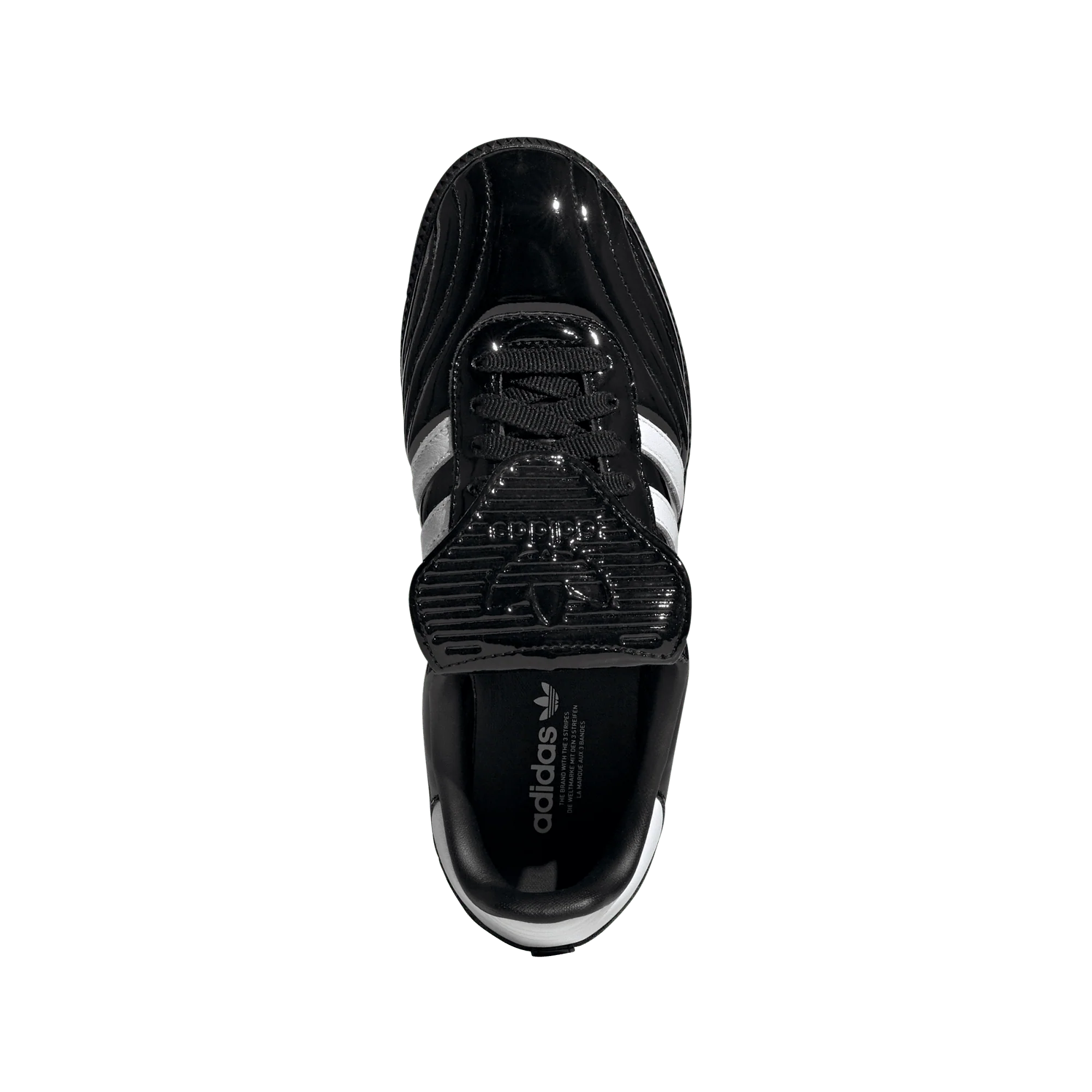 adidas Samba LT Core Black Patent Leather (Women's) - Image 3