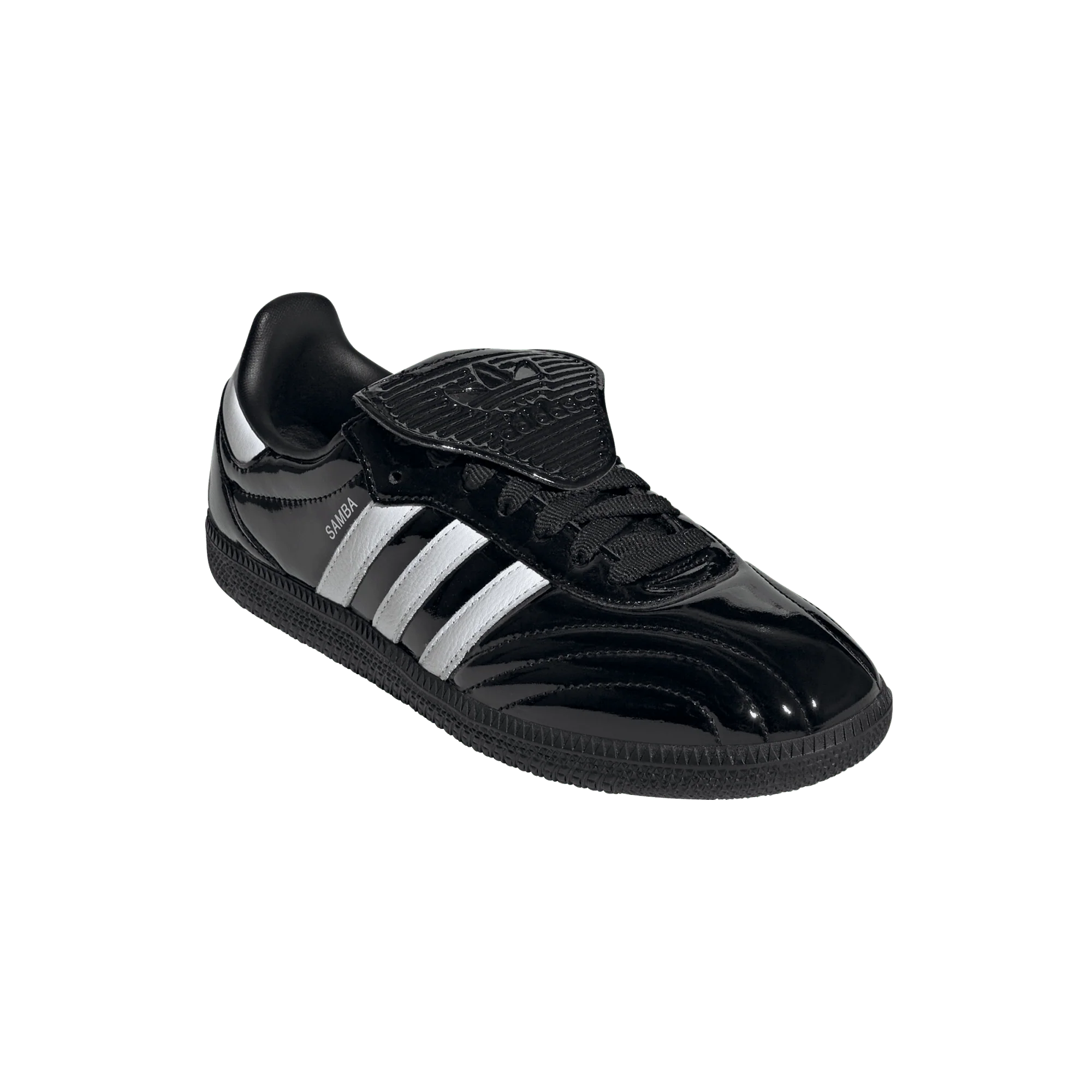 adidas Samba LT Core Black Patent Leather (Women's) - Image 4