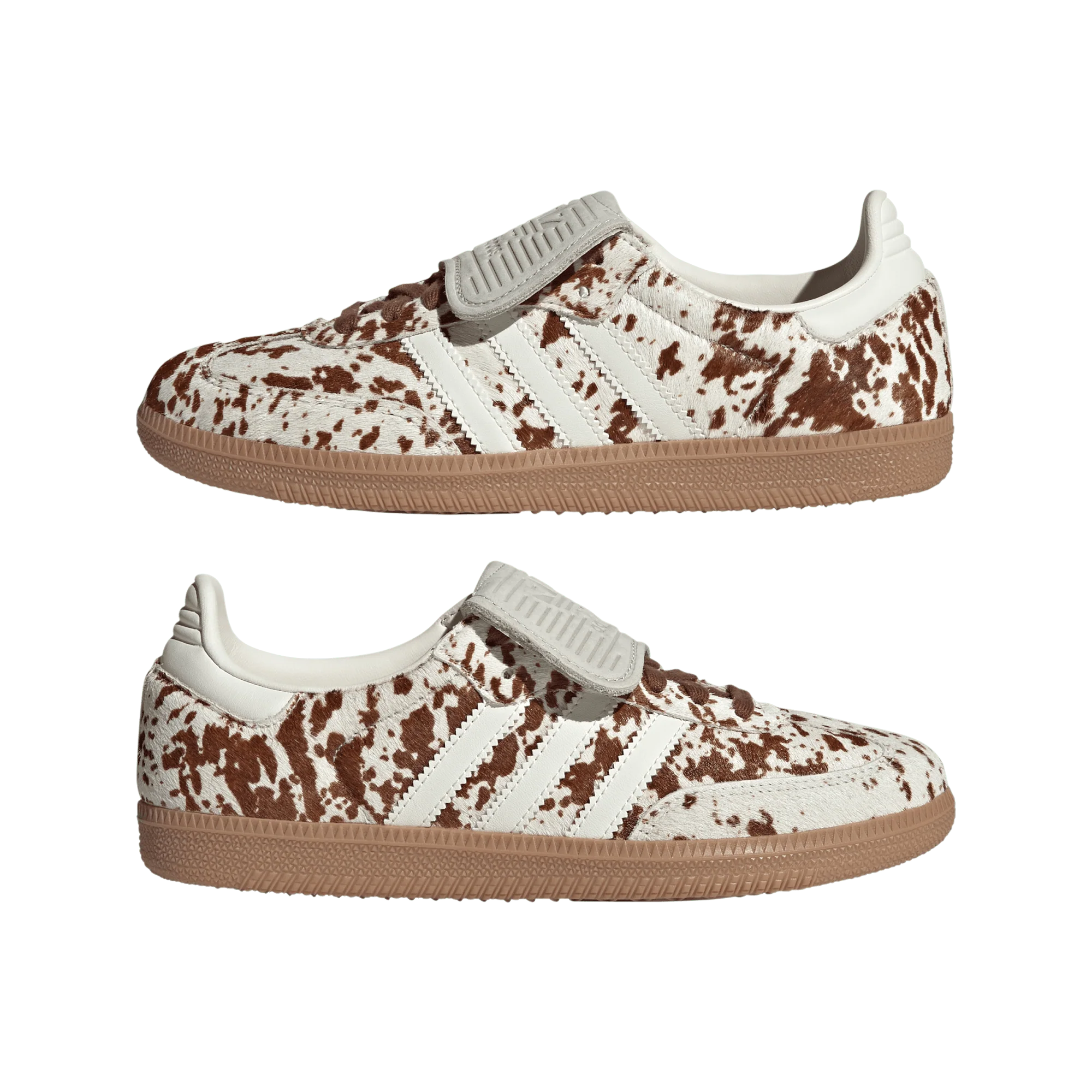 adidas Samba LT Cow Print Brown White (Women's) - Image 2