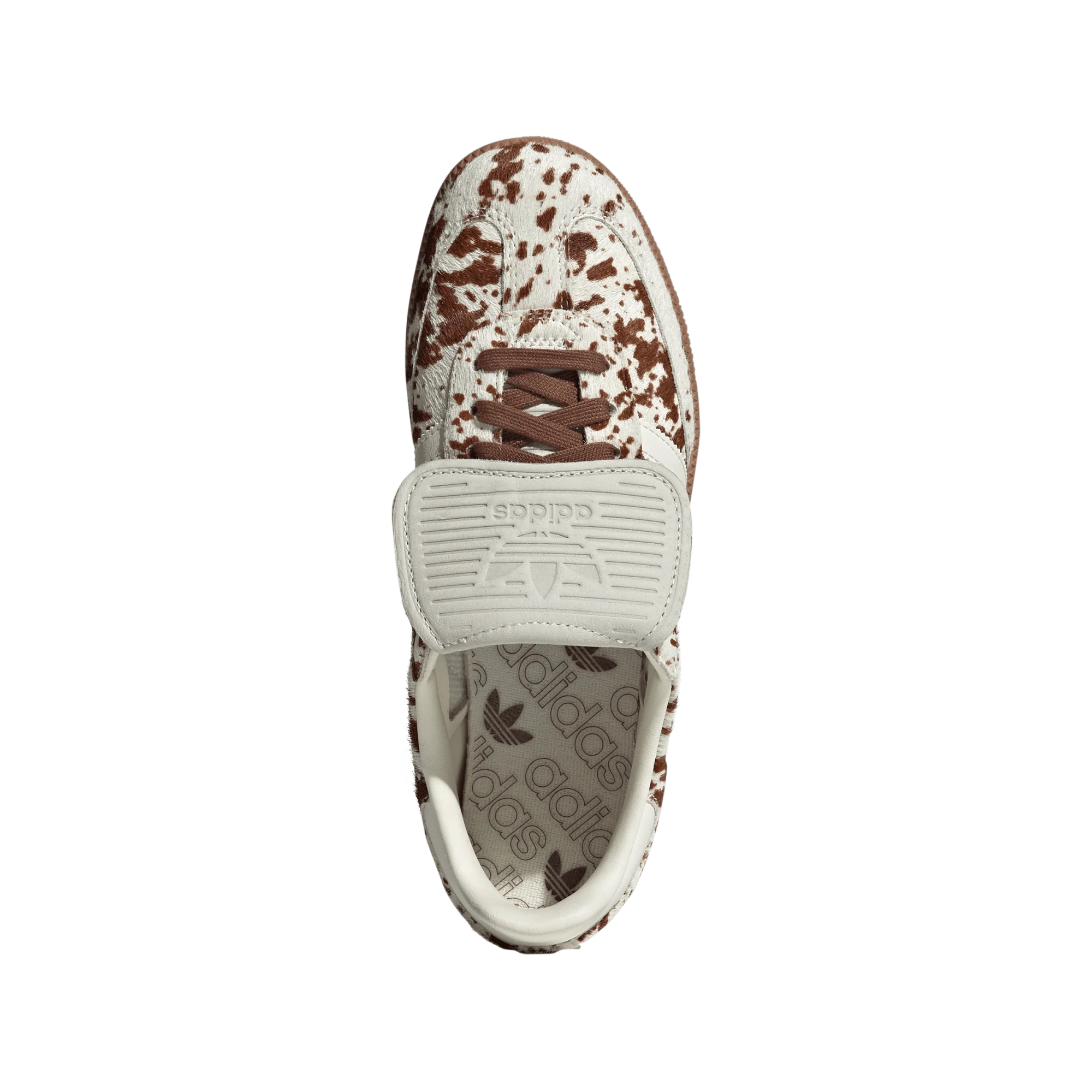 adidas Samba LT Cow Print Brown White (Women's) - Image 3