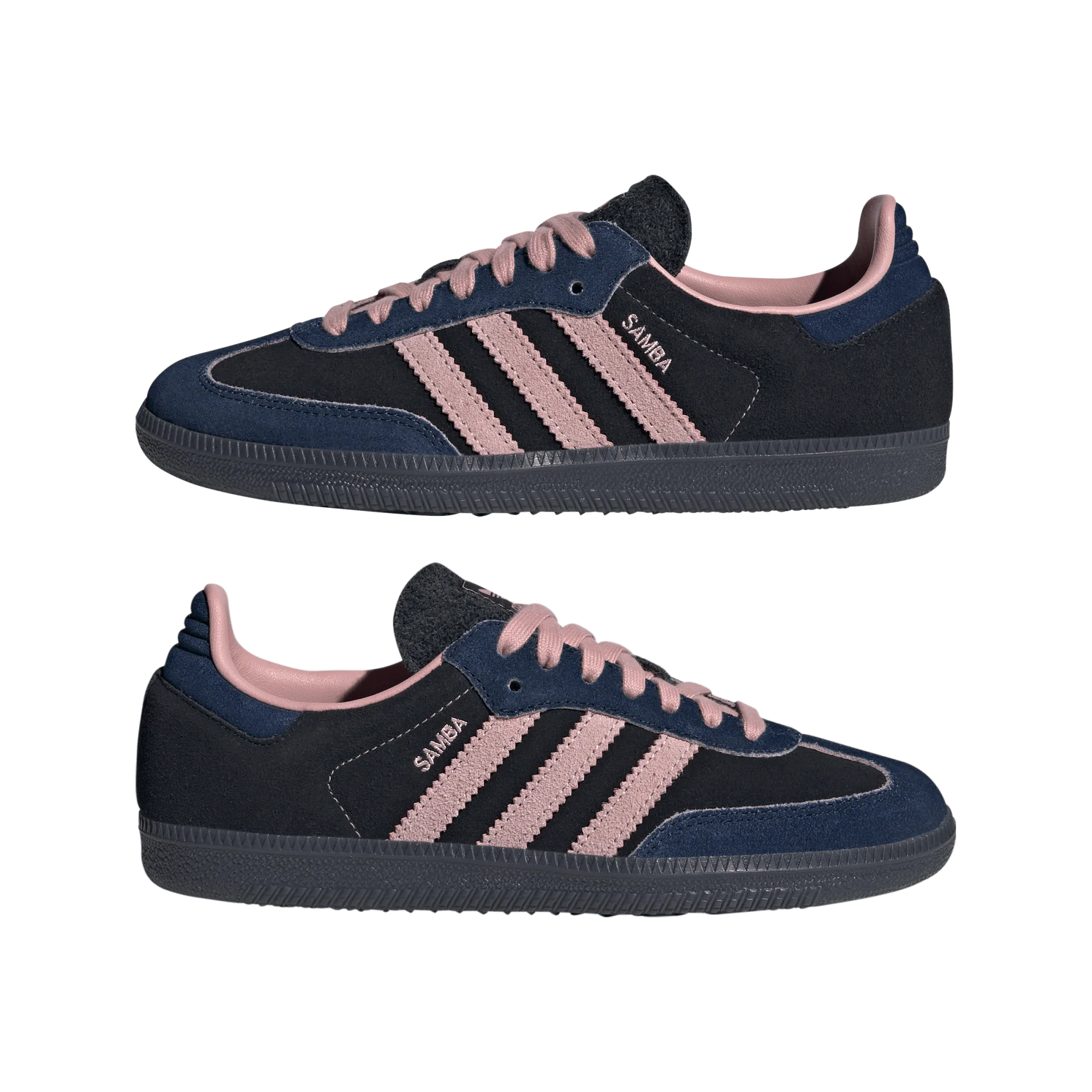 adidas Samba OG Black Wonder Mauve Indigo (Women's) - Image 2