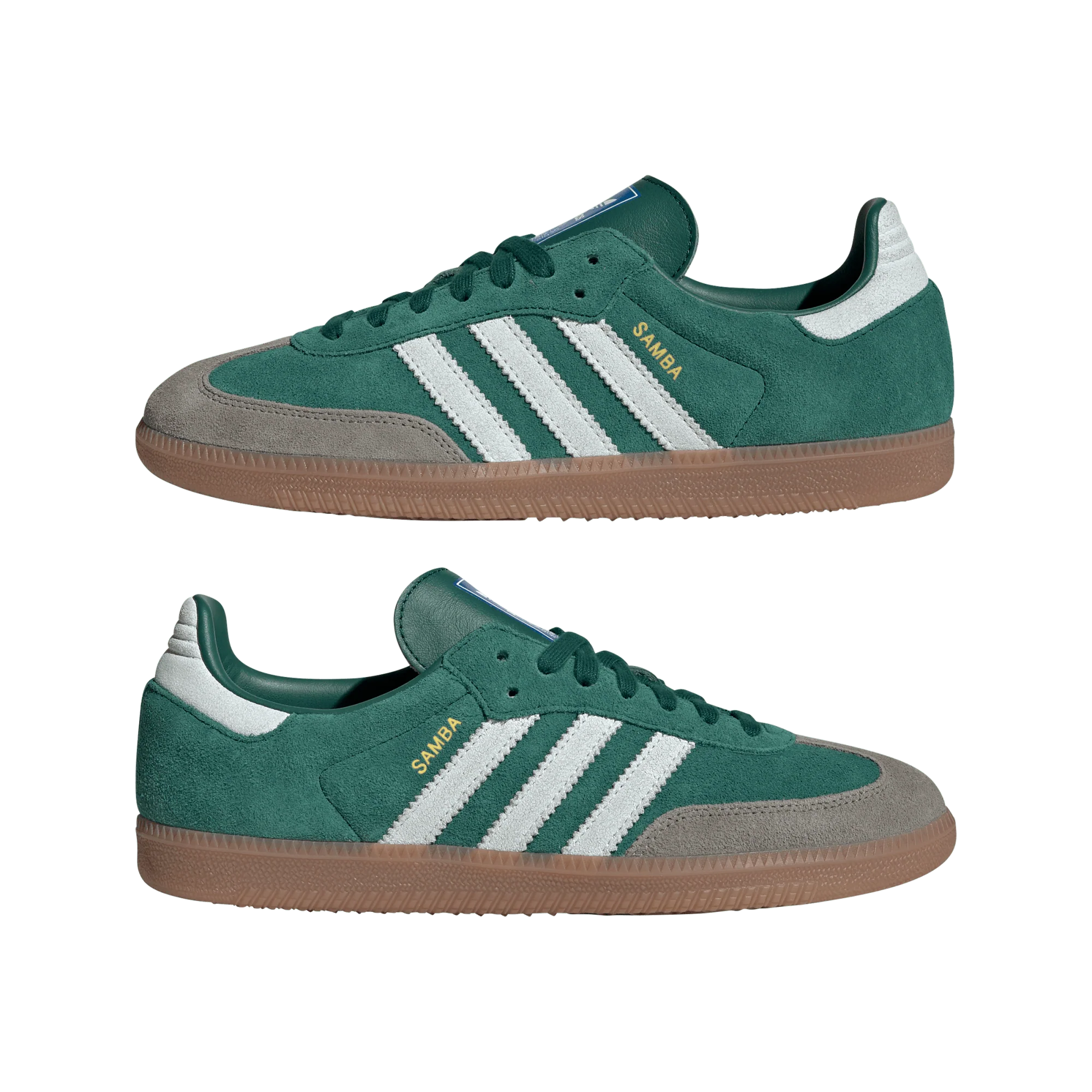 adidas Samba OG Collegiate Green Gum Grey Toe - Image 2