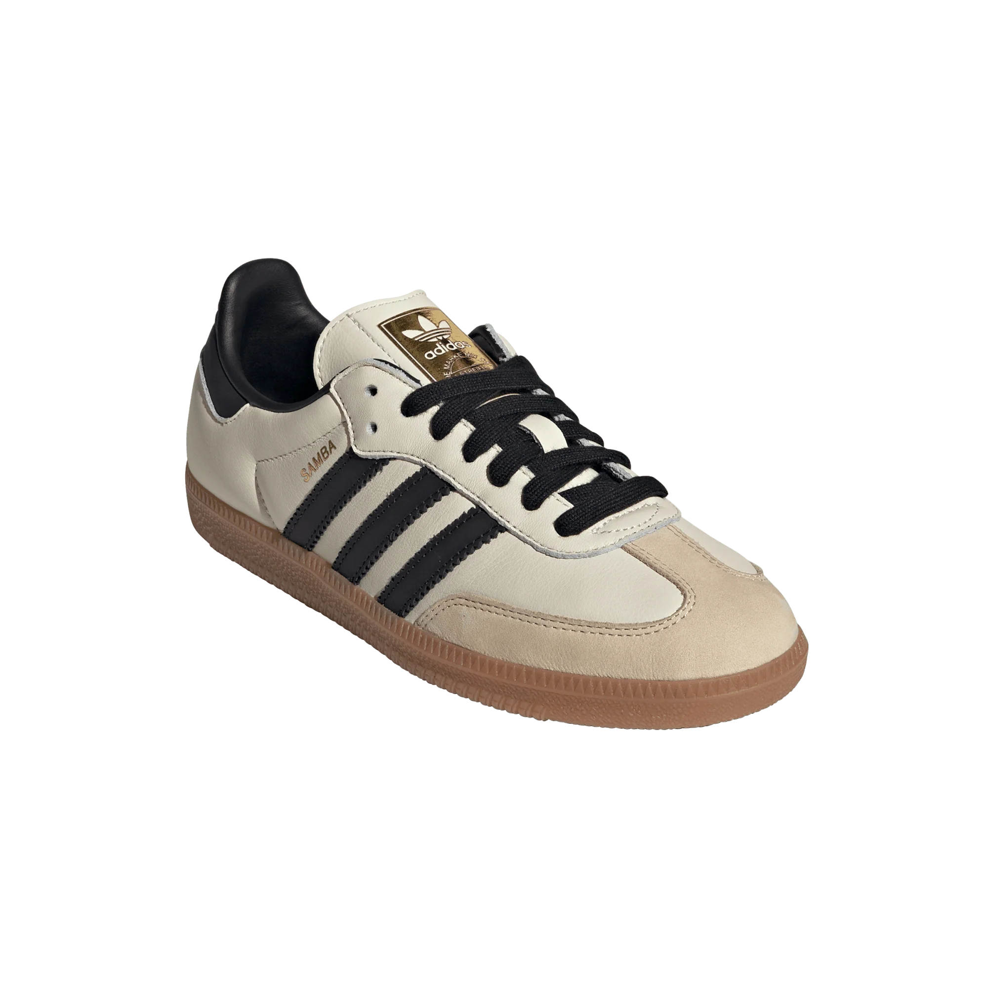 adidas Samba OG Cream White Sand Strata (Women's) - Image 4