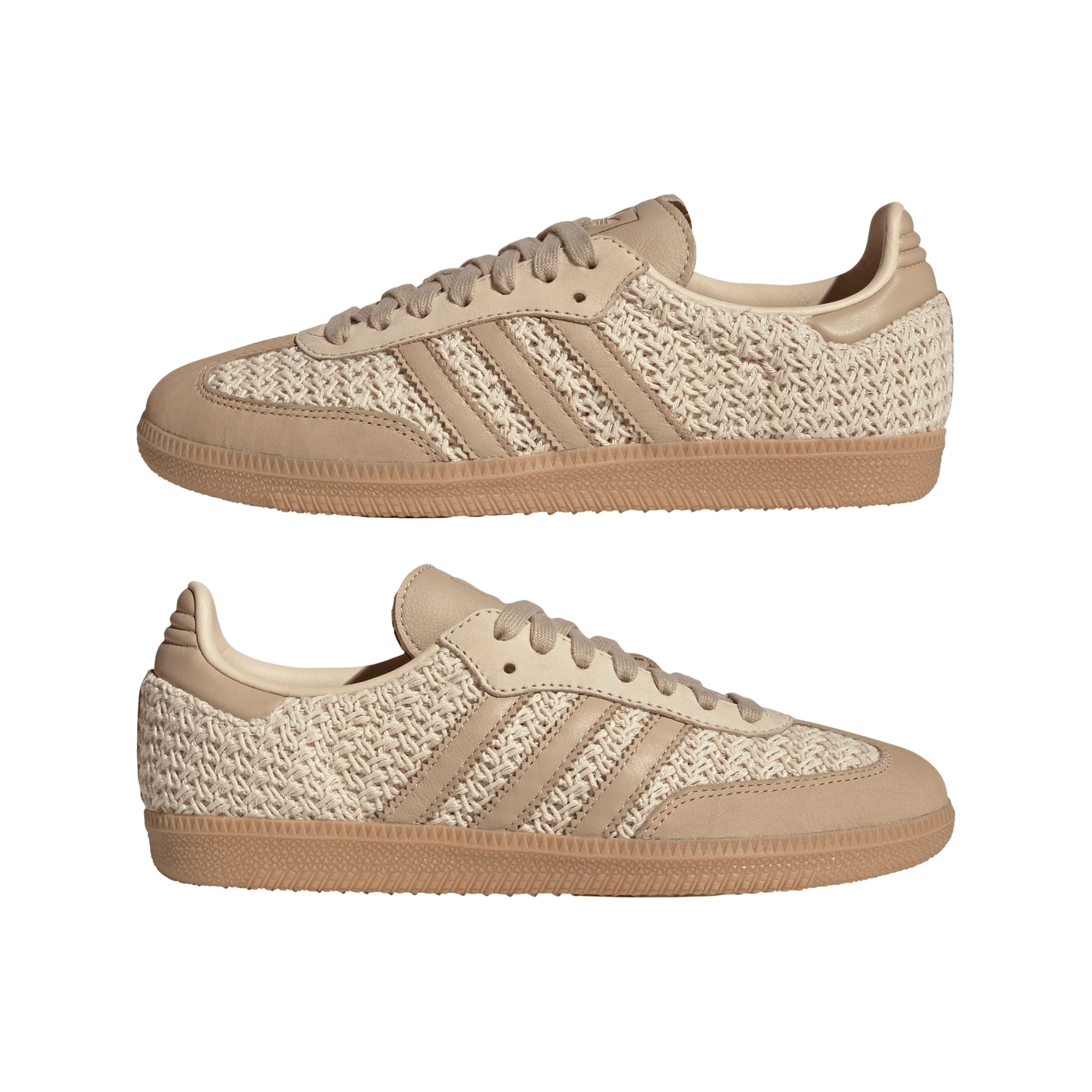 adidas Samba OG Crochet Pack Sand Strata (Women's) - Image 2