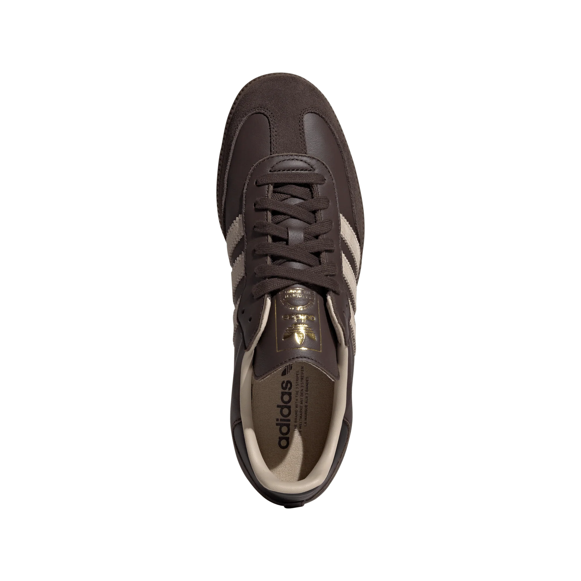 adidas Samba OG Dark Brown Beige Gum - Image 2