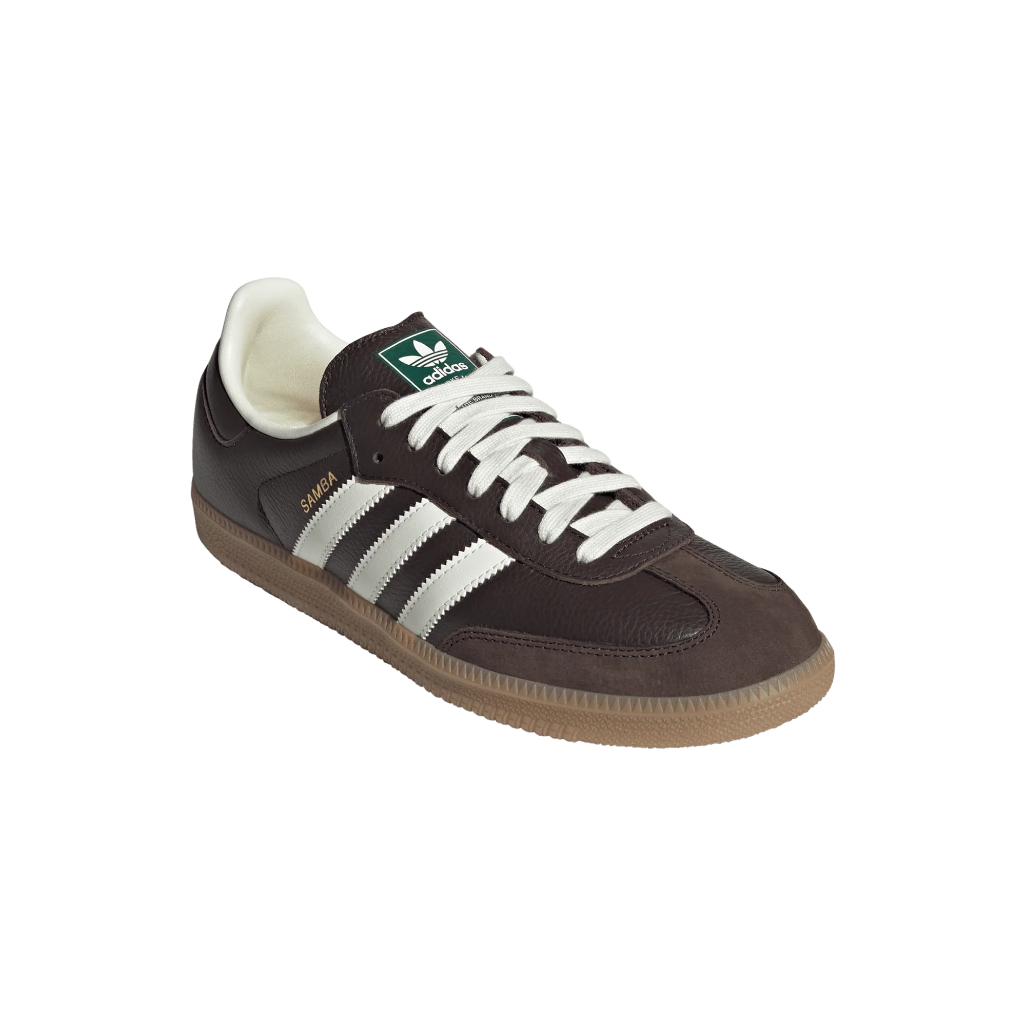 adidas Samba OG Dark Brown Off White Gum - Image 4