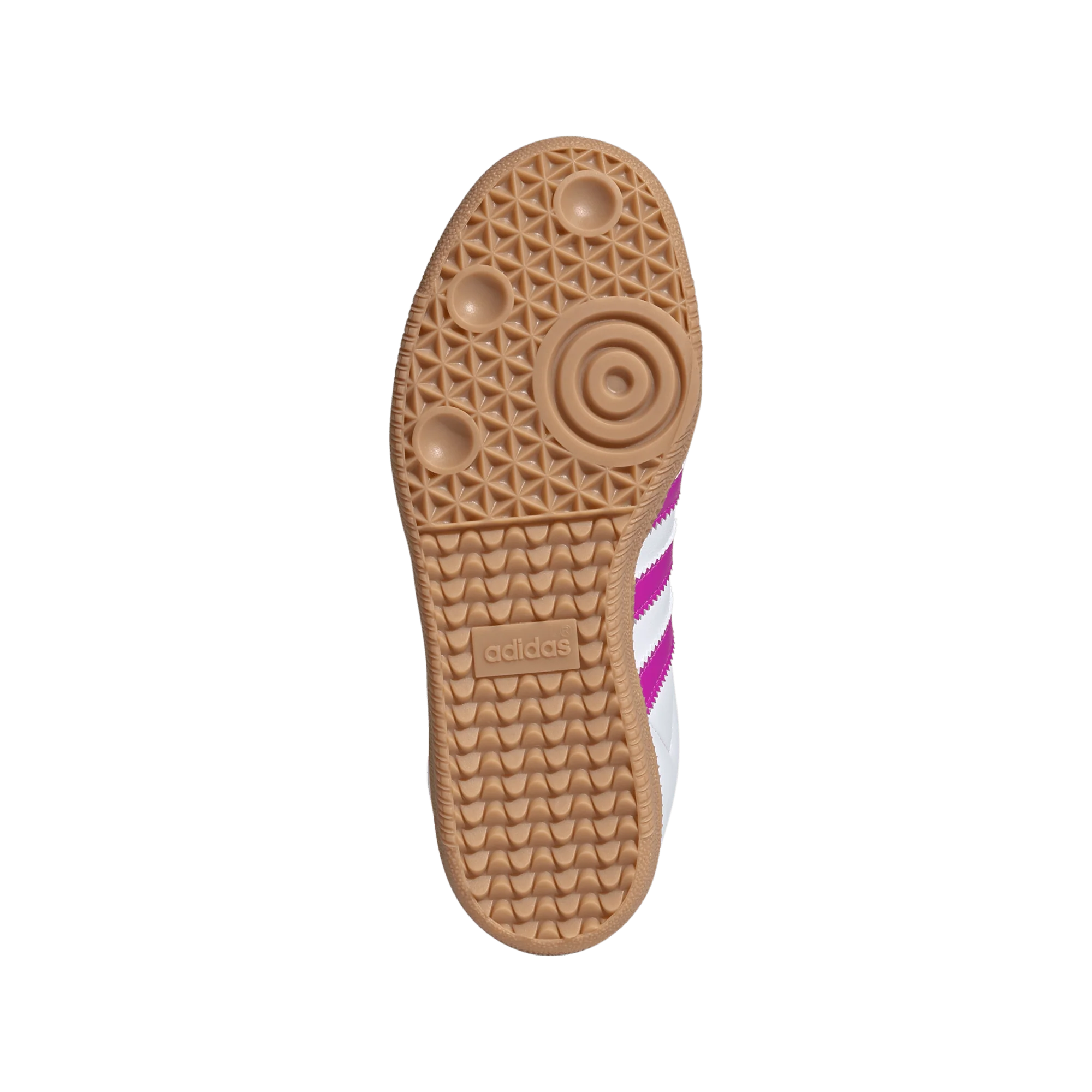 adidas Samba OG Footwear White Purple (Kids) - Image 5