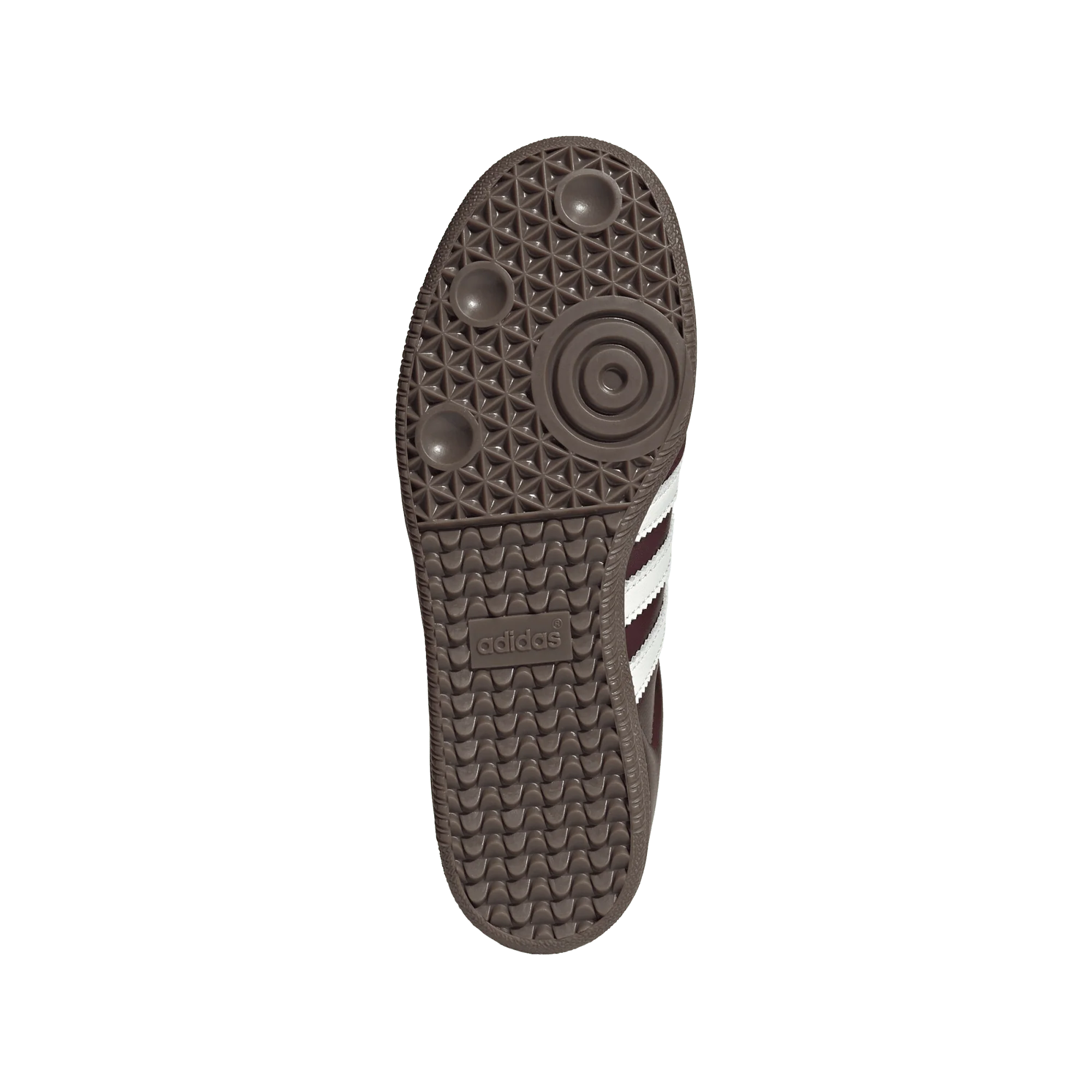 adidas Samba OG Maroon Off White Gum (Women's) - Image 5